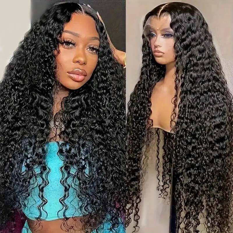 Eullair No-Sew 5x5 13x4 13x6 Lace Front Wigs - Straight/Body Wave/Deep Wave/Curly Human Hair 200% Density | Perfect for Daily Wear, Parties & Special Occasions
