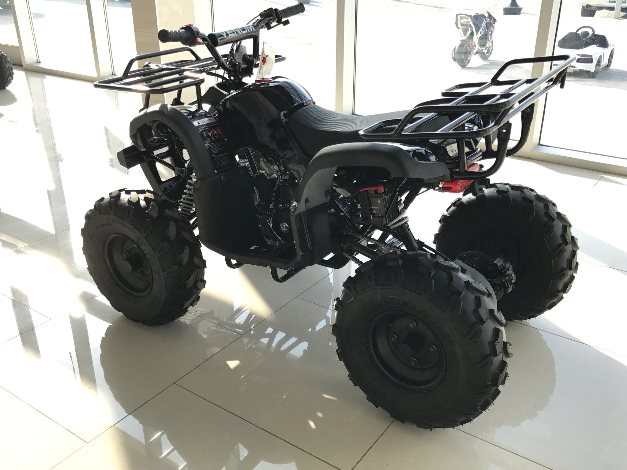 Venom Kodiak 125cc ATV - Fully Automatic with Reverse Gear for Off-Road Adventure & Trail Riding