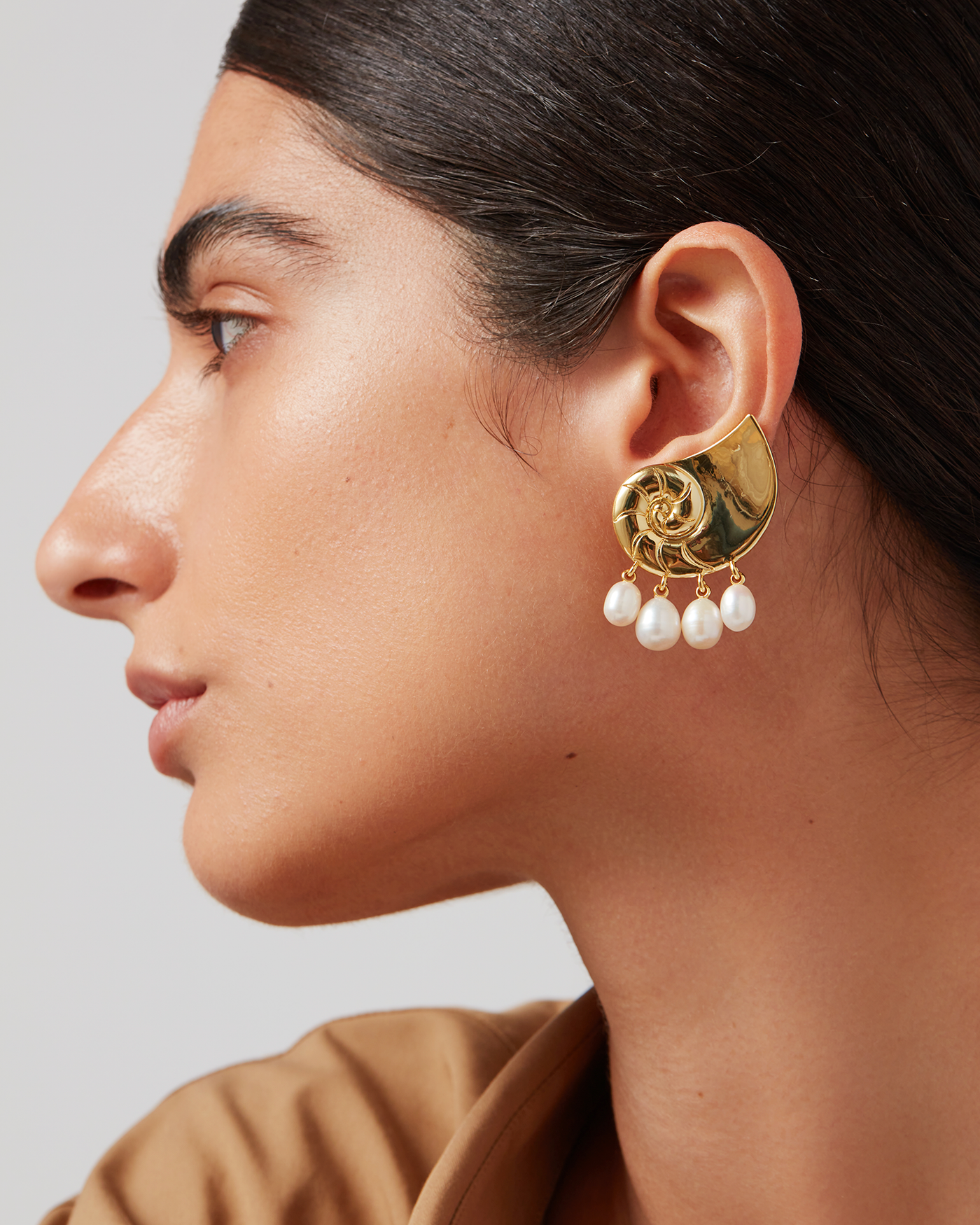Lucille Climber Earrings for Women - Trendy Gold Hoop Earrings for Everyday Wear | Perfect for Parties, Work & Casual Outfits