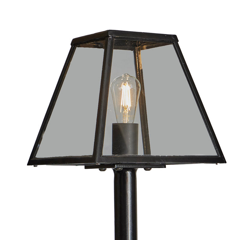 Apsley 1Lt 1.8/2.7m Galvanized Steel Outdoor Lamp Post - Perfect for Garden, Patio, and Driveway Lighting