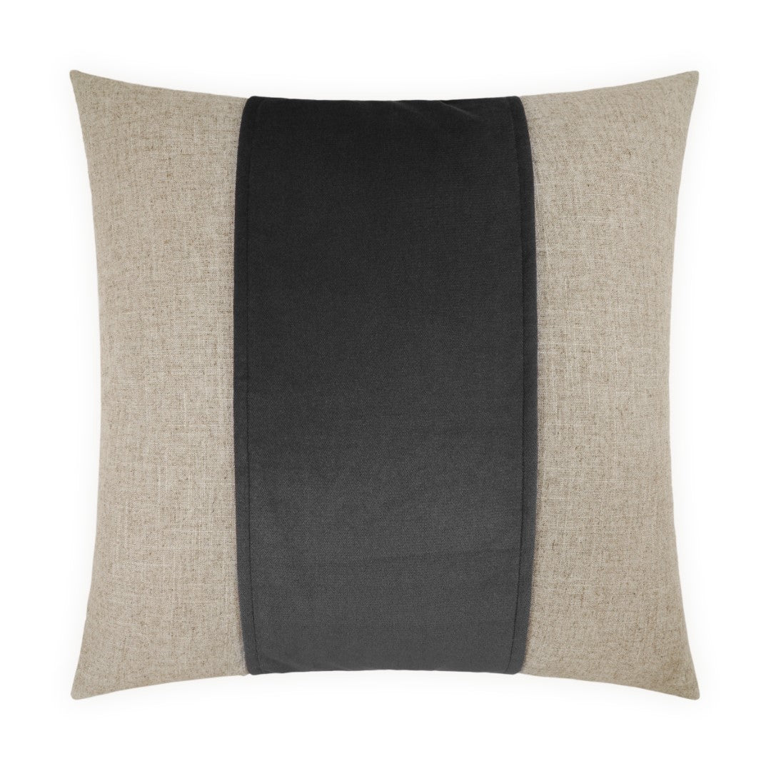 Jefferson Band Pillow - Premium Charcoal Gray Neck Support Pillow for Travel, Office & Home Use - Ergonomic Design for Comfort & Pain Relief