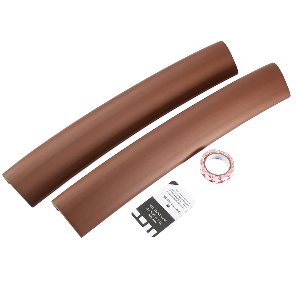 Ergo Edge XL - 3' High Density Foam Table Edge Protector for Sharp Corners | Arm Safety Guard for Office & Home Desks | Coffee Color | Perfect for Kids Safety & Workspace Comfort