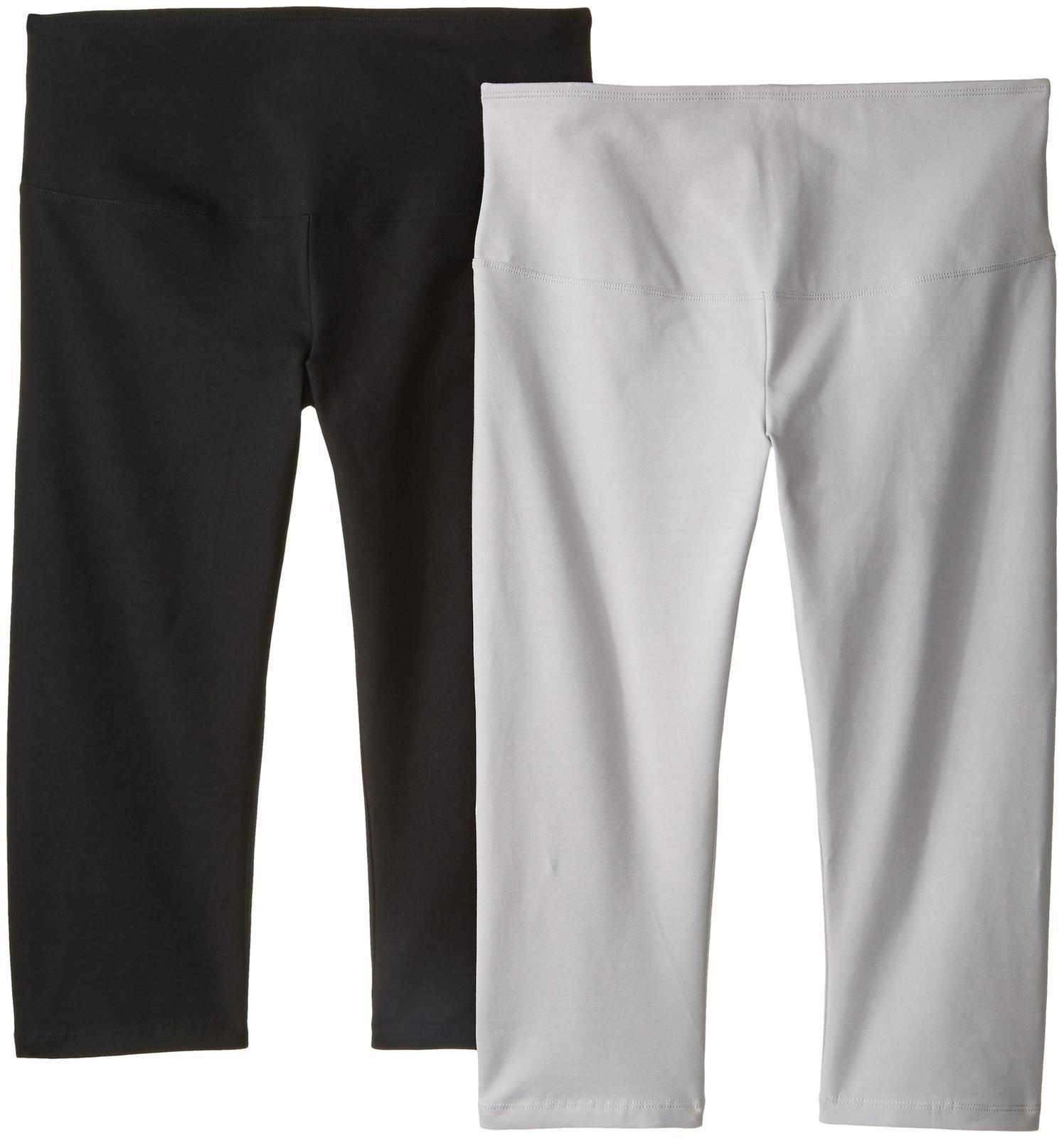 Yummie Women's Maternity 2-Pack Shaping Support Capri Leggings - Comfortable Pregnancy Workout & Everyday Wear