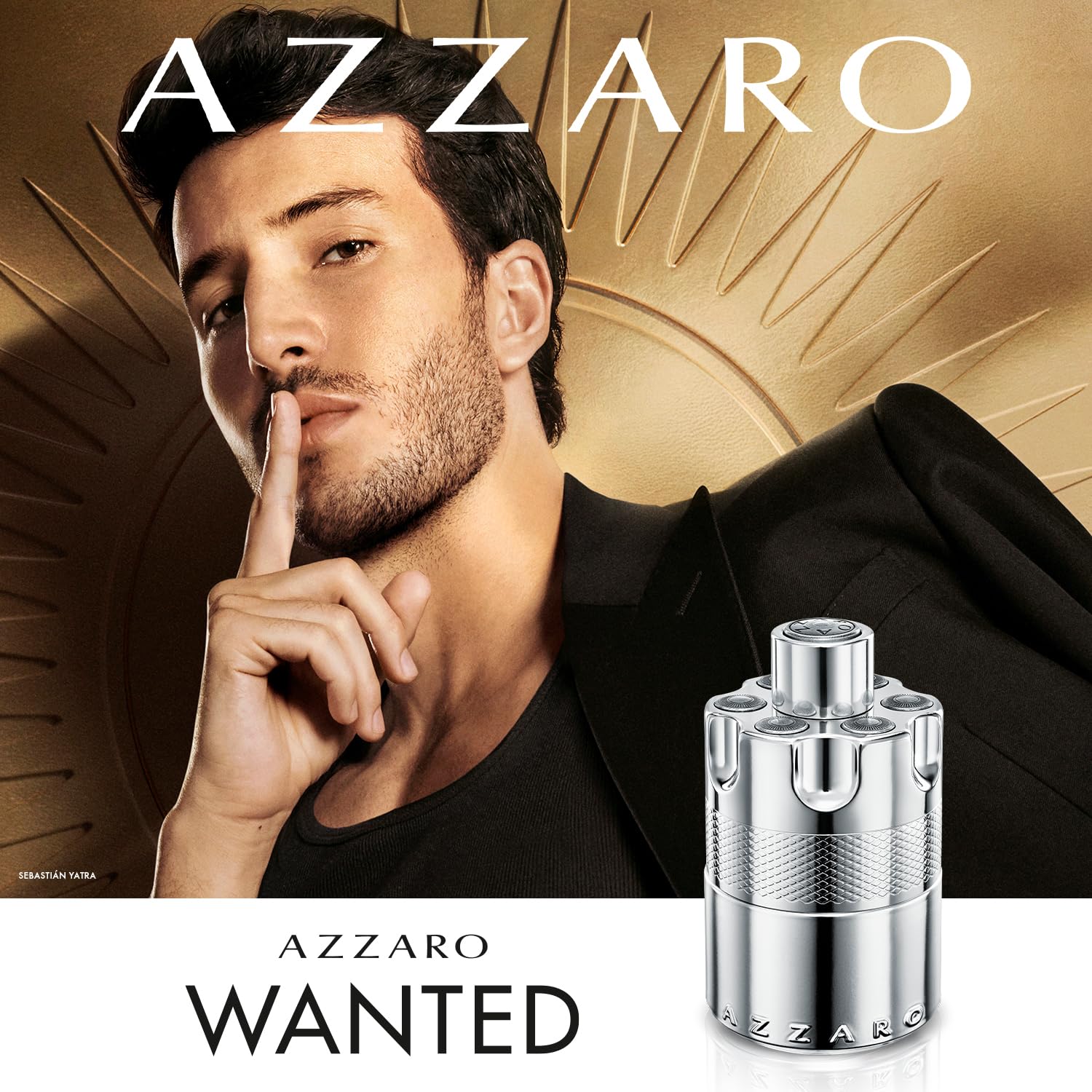 Azzaro Wanted Eau de Parfum for Men - Long Lasting Woody Aromatic Cologne with Juniper Berries, Sage & Vetiver - Intense Spicy Fragrance - Perfect for Date Night, Office & Special Occasions