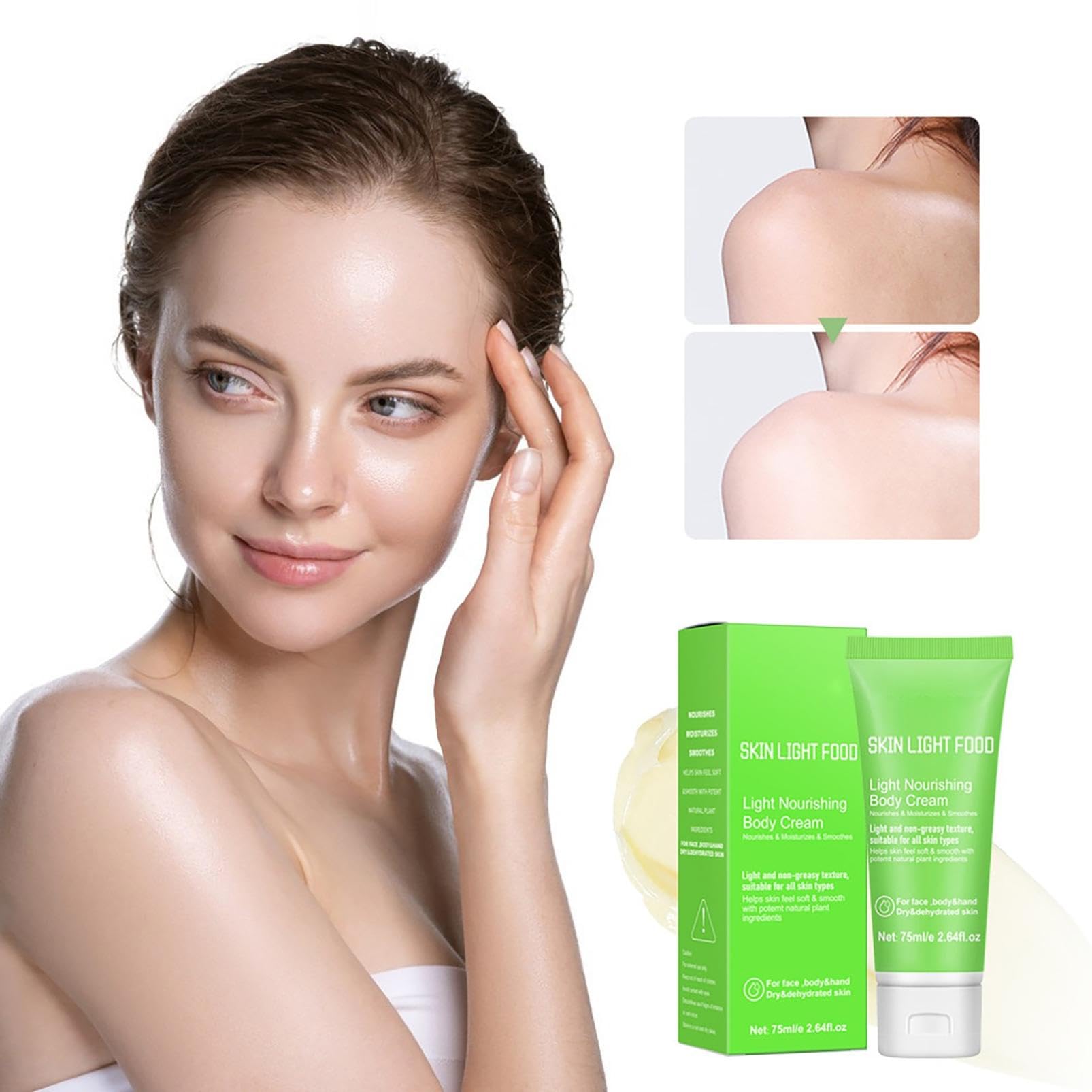 Nourishing Body Lotion with Hydrating Ingredients - Moisturizing Water & Body Milk for Dry Skin Care - Replenishes & Softens Skin (1pc) | Perfect for Daily Hydration & Post-Shower Moisturizing