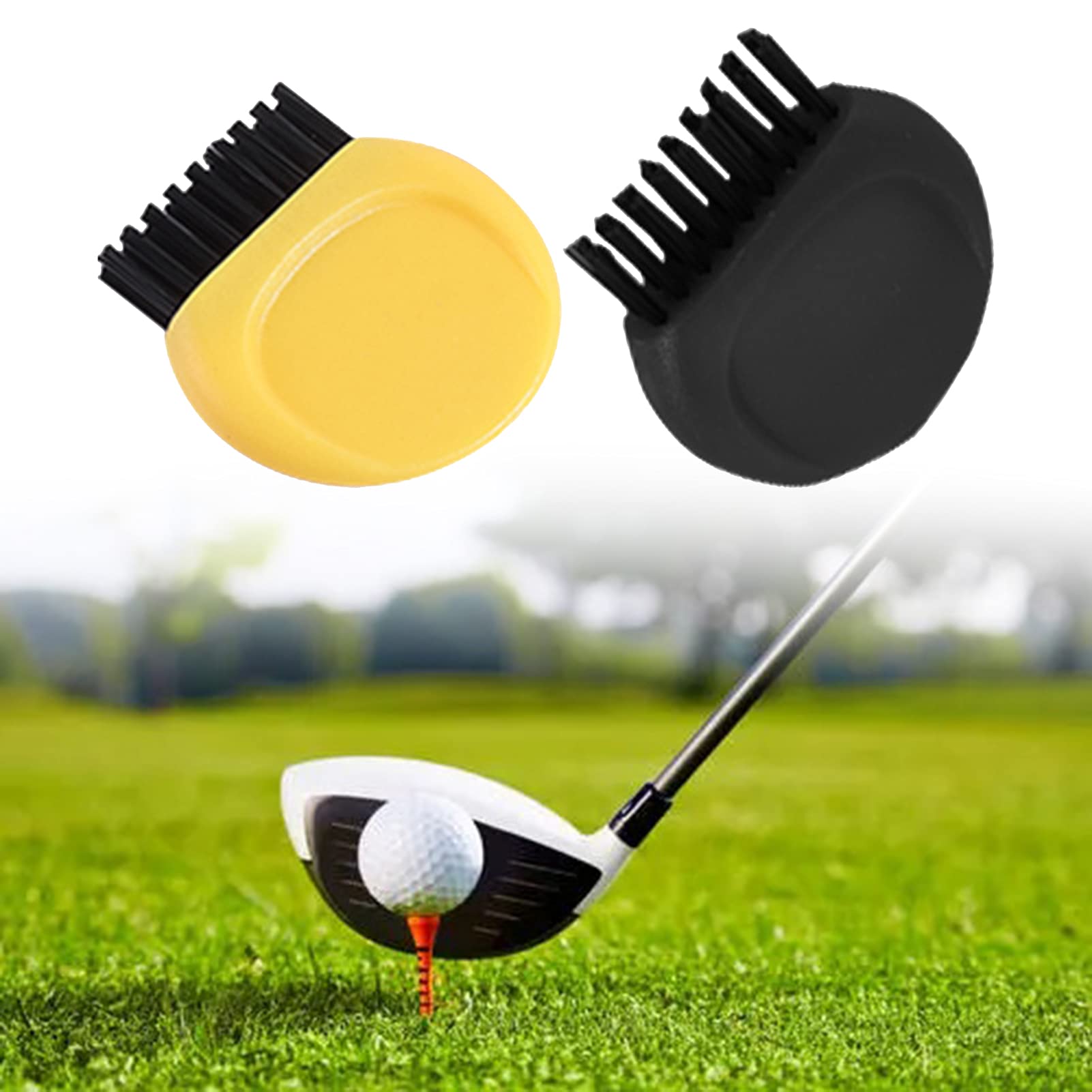 5Pcs Golf Club Brush Groove Cleaner Set - Multi-Functional Debris Removal Tool for Golf Irons, Balls & Shoes | Pocket-Sized Golf Accessories for On-Course Cleaning & Maintenance