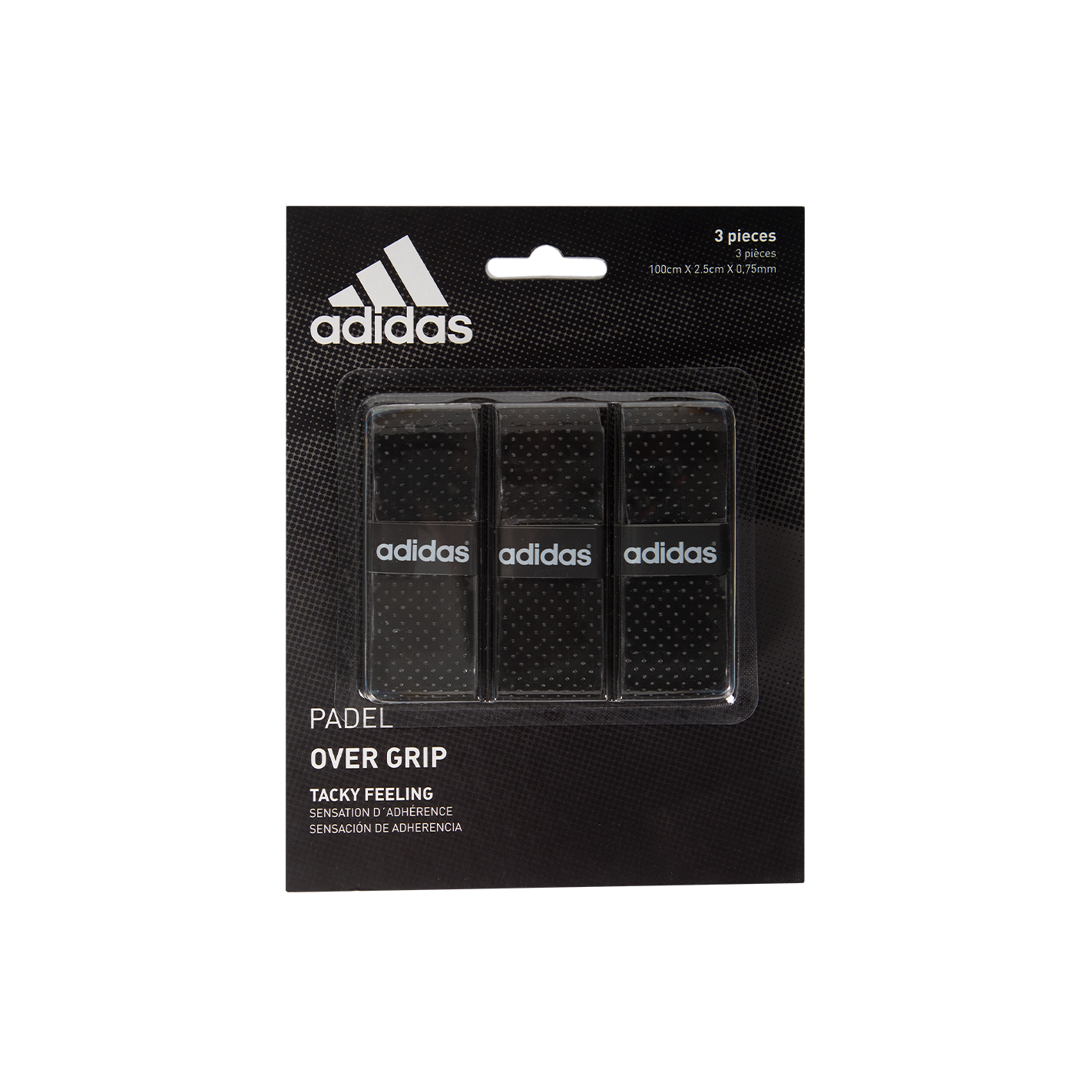 Adidas Padel Overgrip - Premium Tennis & Padel Racket Grip Tape for Enhanced Sweat Absorption & Control - Perfect for Tennis, Padel & Racquetball Players