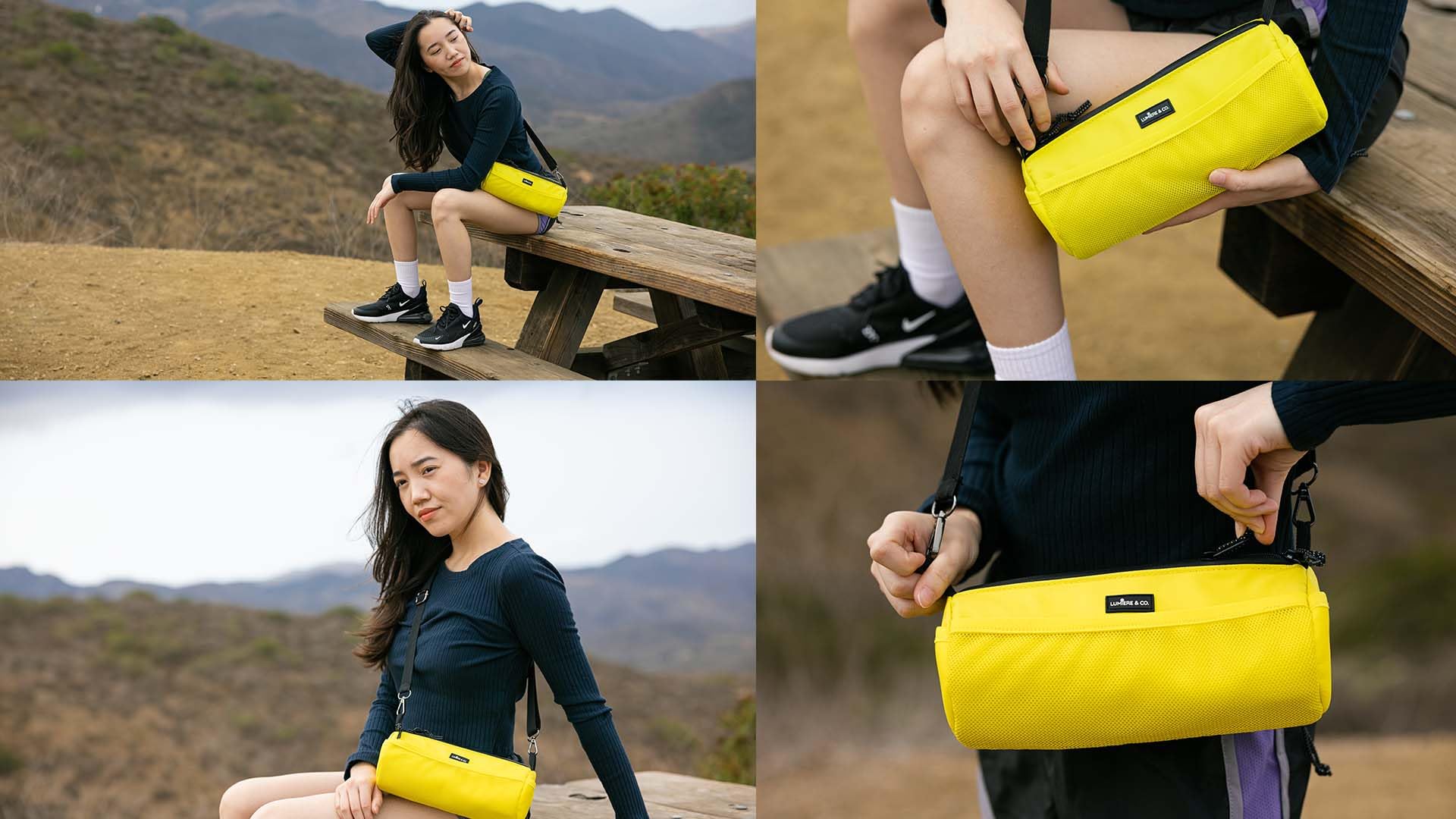 Lumiere & Co. Waterproof Bike Handlebar Bag - Front Bicycle Storage Pouch for Mountain & Road Bikes - Compact Cycling Accessories for Phone, Keys & Essentials - Perfect for Commuting, Touring & Outdoor Adventures