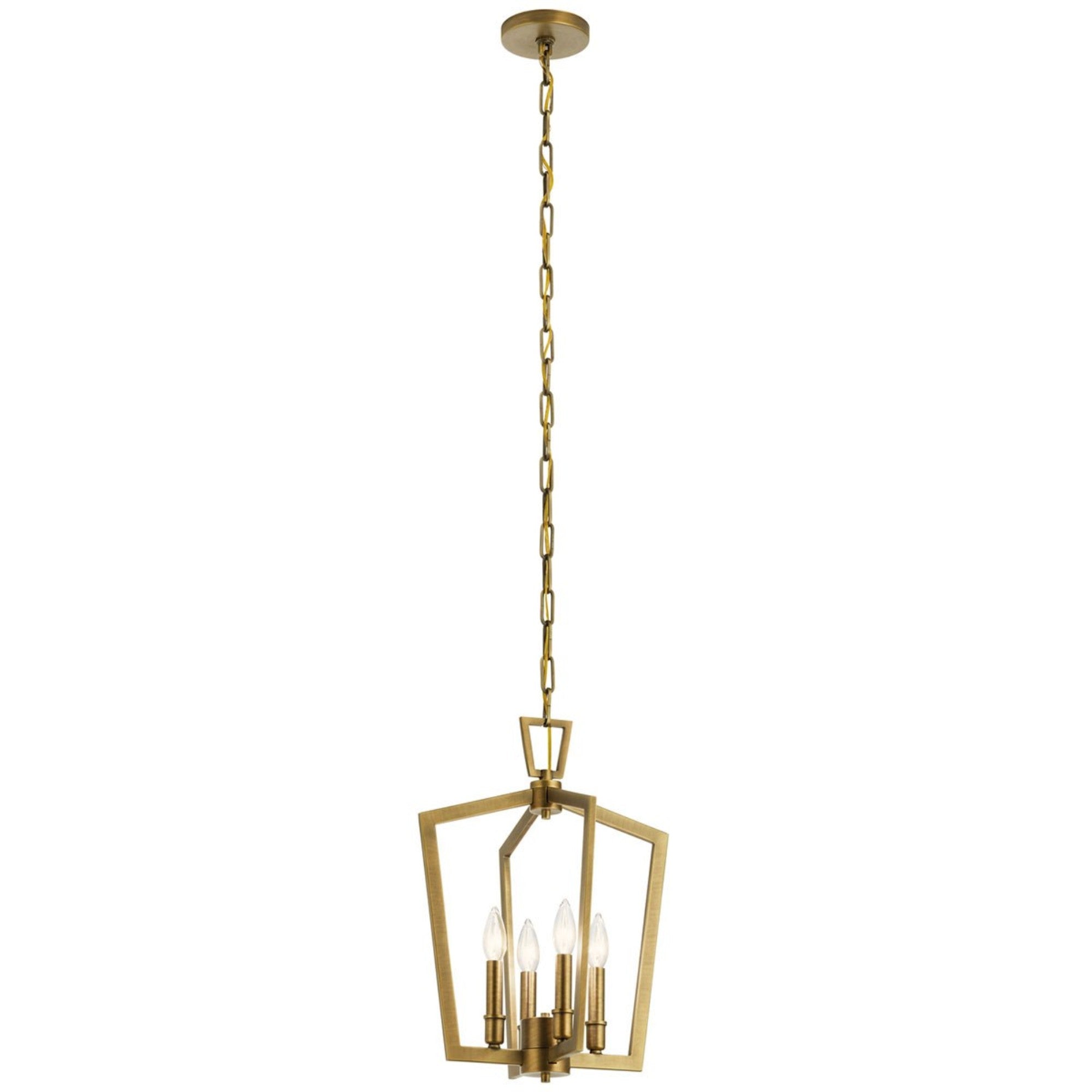 Abbotswell Single Tier Crystal Chandelier - Elegant Dining Room Lighting Fixture for Home Decor | Perfect for Living Room, Bedroom, or Entryway