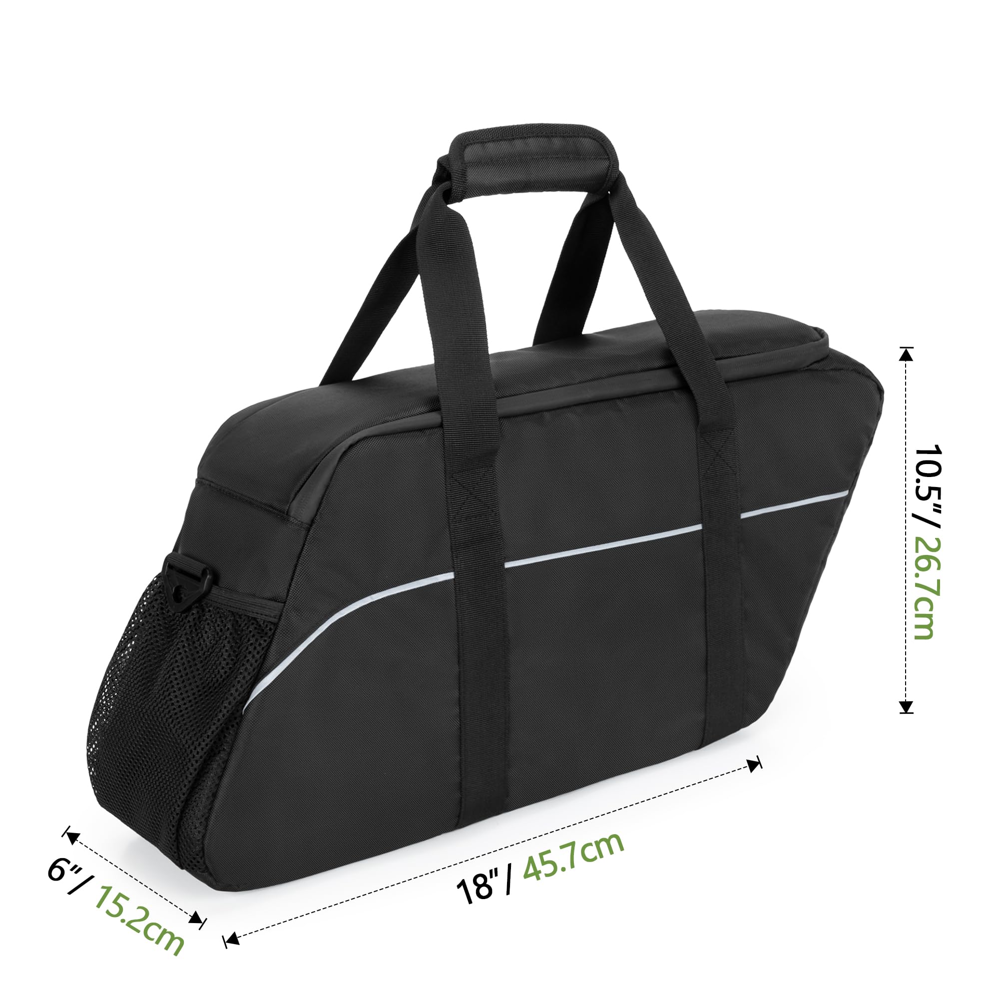 Leakproof Motorcycle Saddlebag Cooler for Harley Davidson 1993-2022 - Waterproof Organizer for Road Trips