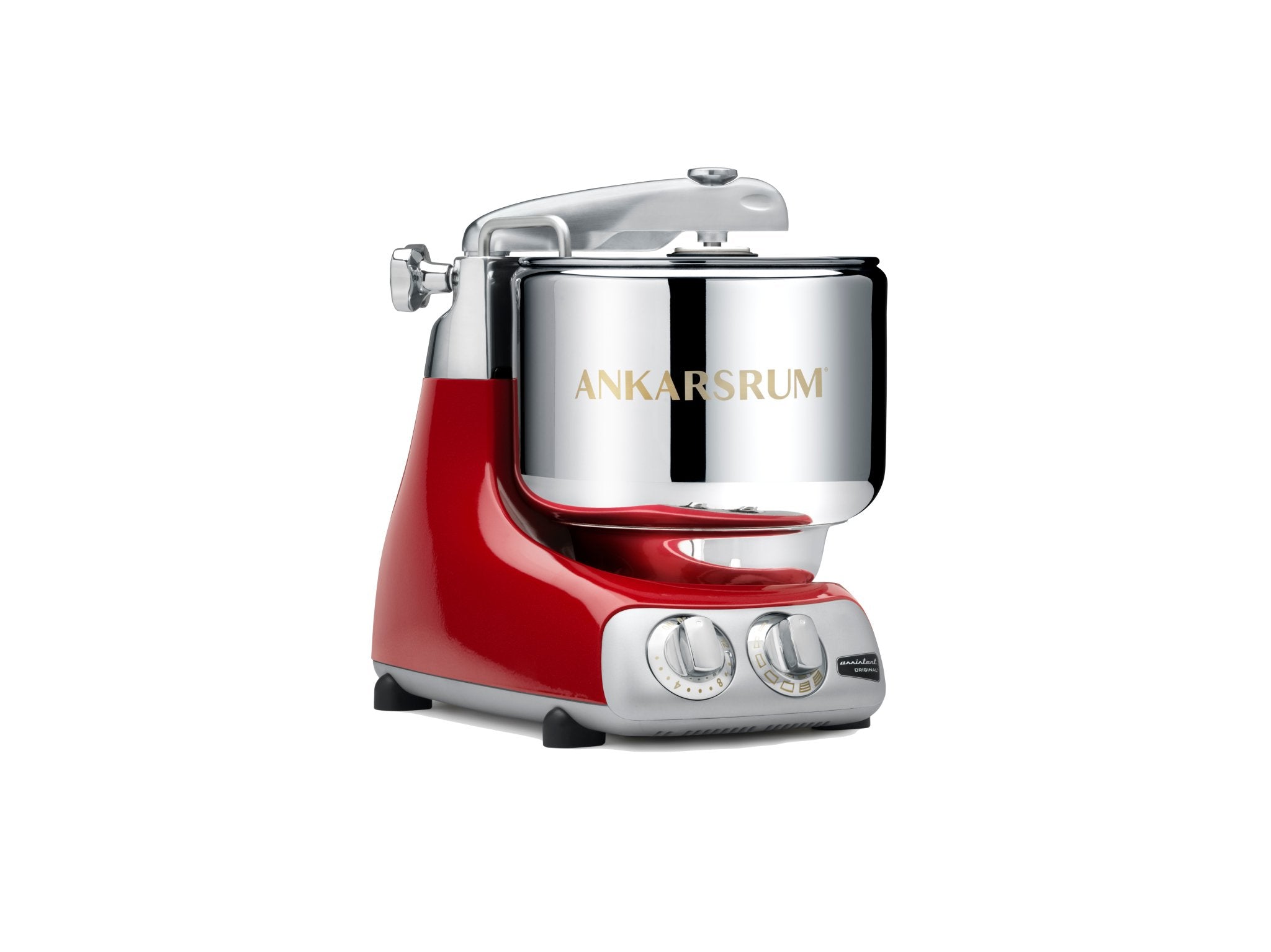 Ankarsrum AKM6230 Stand Mixer - Original Red, 7-Quart Powerful Kitchen Mixer for Baking, Dough, Whipping - Perfect for Home Bakers & Professional Chefs