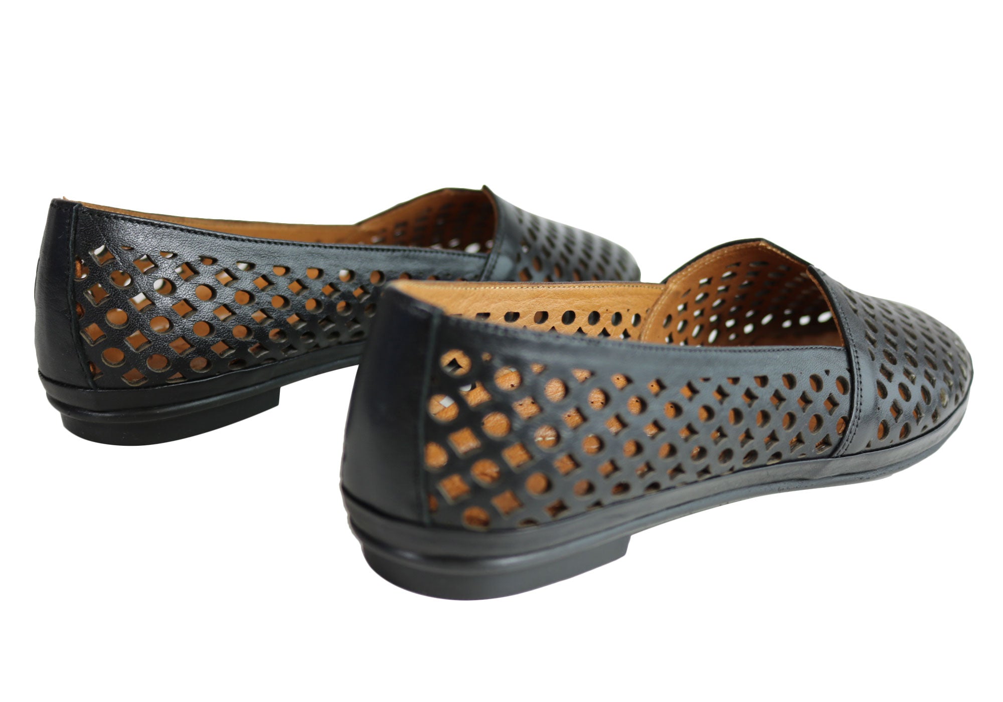 Orizonte Aria Women's Comfortable Soft Leather Flat Shoes - European Style for Casual Wear, Office & Travel