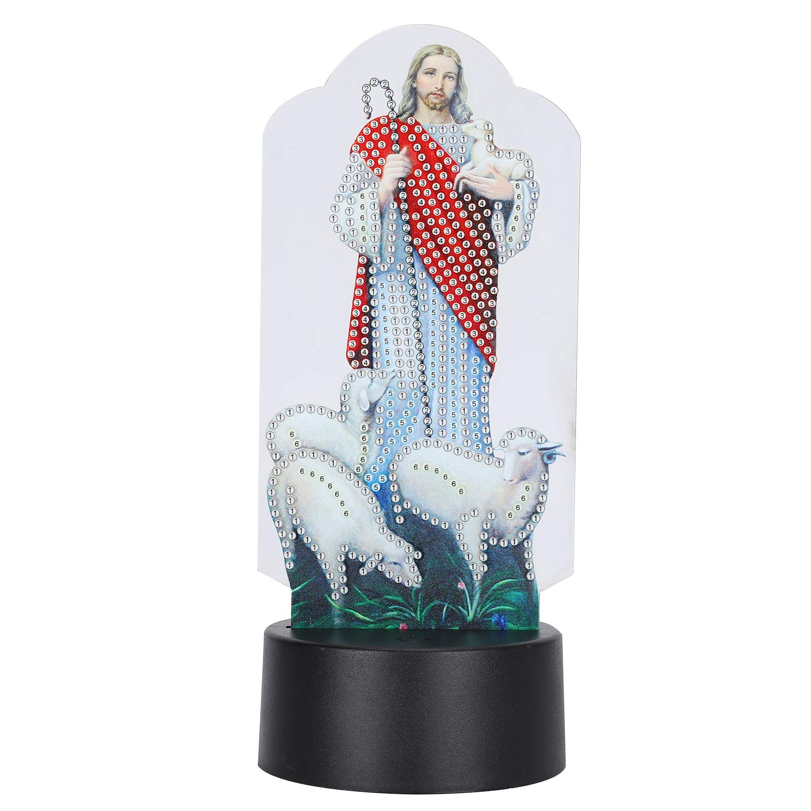 3D LED Painting Lamp - Elegant Night Light for Kids Bedroom Decor