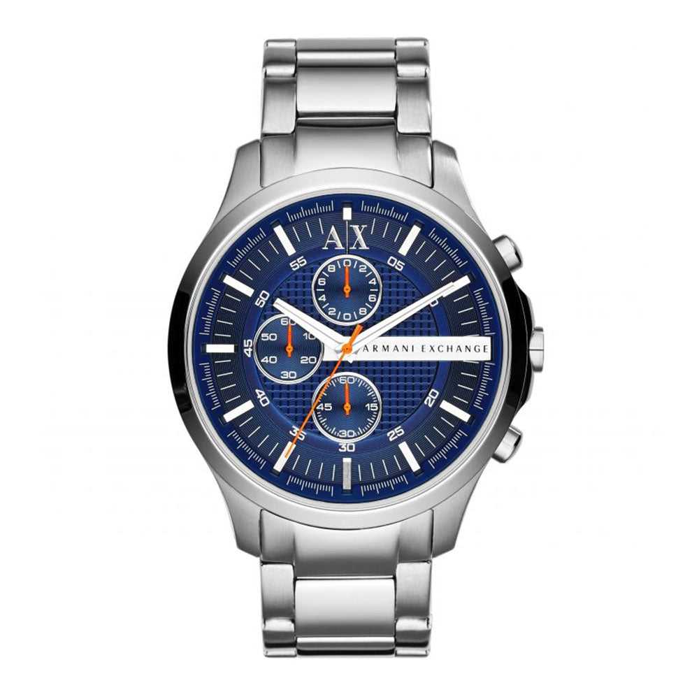 ARMANI EXCHANGE AX2155 Men's Chronograph Watch - Silver Stainless Steel Bracelet, Water Resistant, Fashionable Timepiece for Business, Casual & Formal Occasions