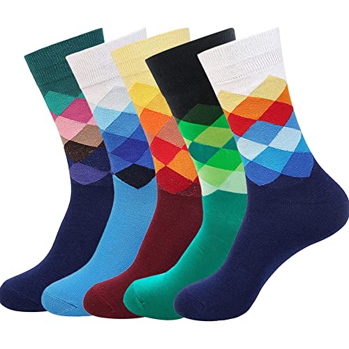 5 Pairs, Argyle #02