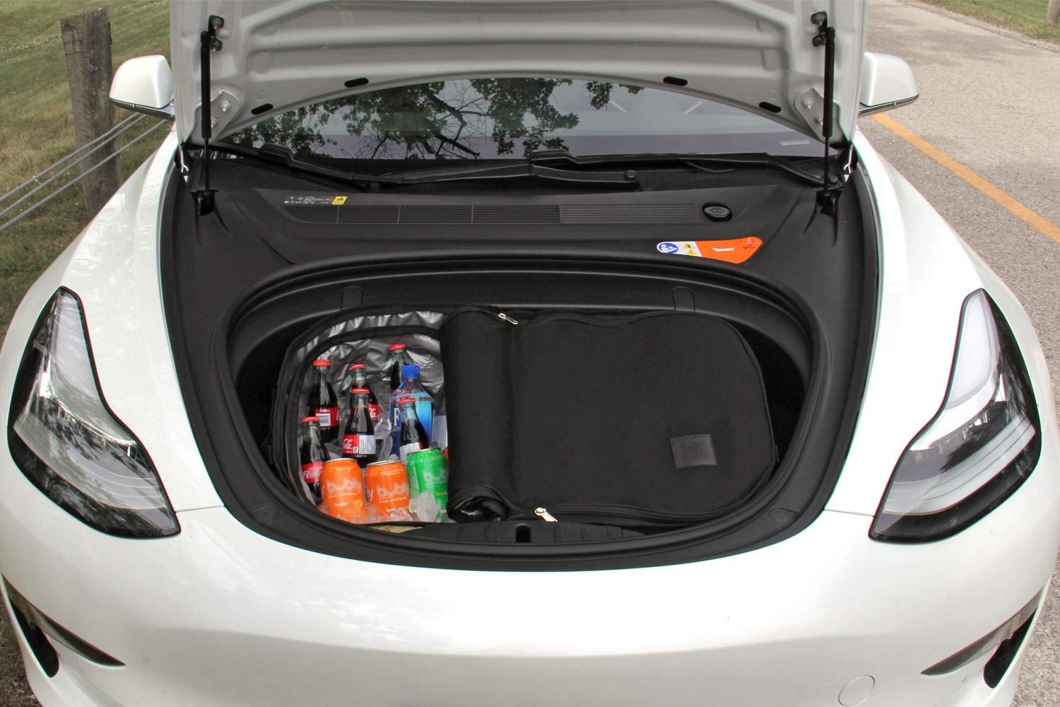 Tesla Model 3 Frunk Cooler Bag - Insulated Food Storage for Road Trips, Picnics & Camping | Keep Snacks Fresh | Fits Tesla Model 3 & Model Y | Perfect for Outdoor Adventures & Travel