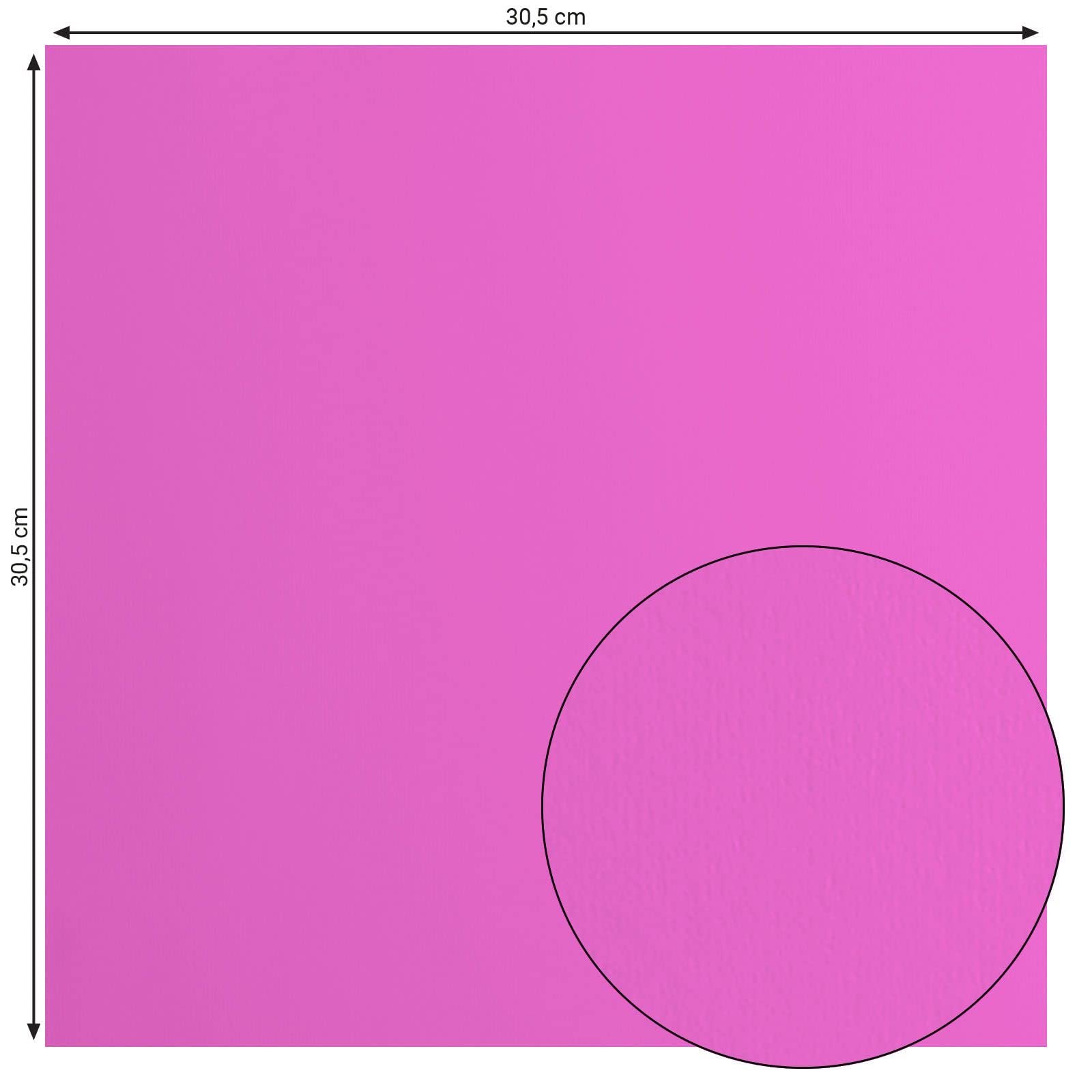 Vaessen Creative Florence Smooth Cardstock - Fuchsia Pink, 216gsm, 12x12 Inches (30.5x30.5cm), 20 Sheets for Scrapbooking, Card Making, Die Cutting & Paper Crafts | Perfect for DIY Projects, Wedding Invitations & Home Decor