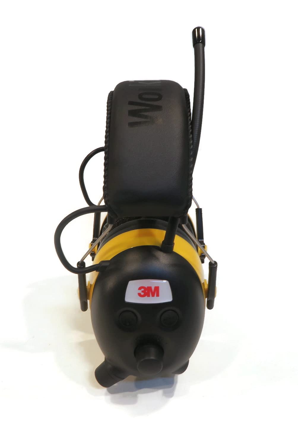 Peltor Worktunes Digital AM/FM MP3 Radio Headphones with Hearing Protection - Noise Cancelling Ear Muffs for Construction, Lawn Mowing & Industrial Work (3M Distributed)