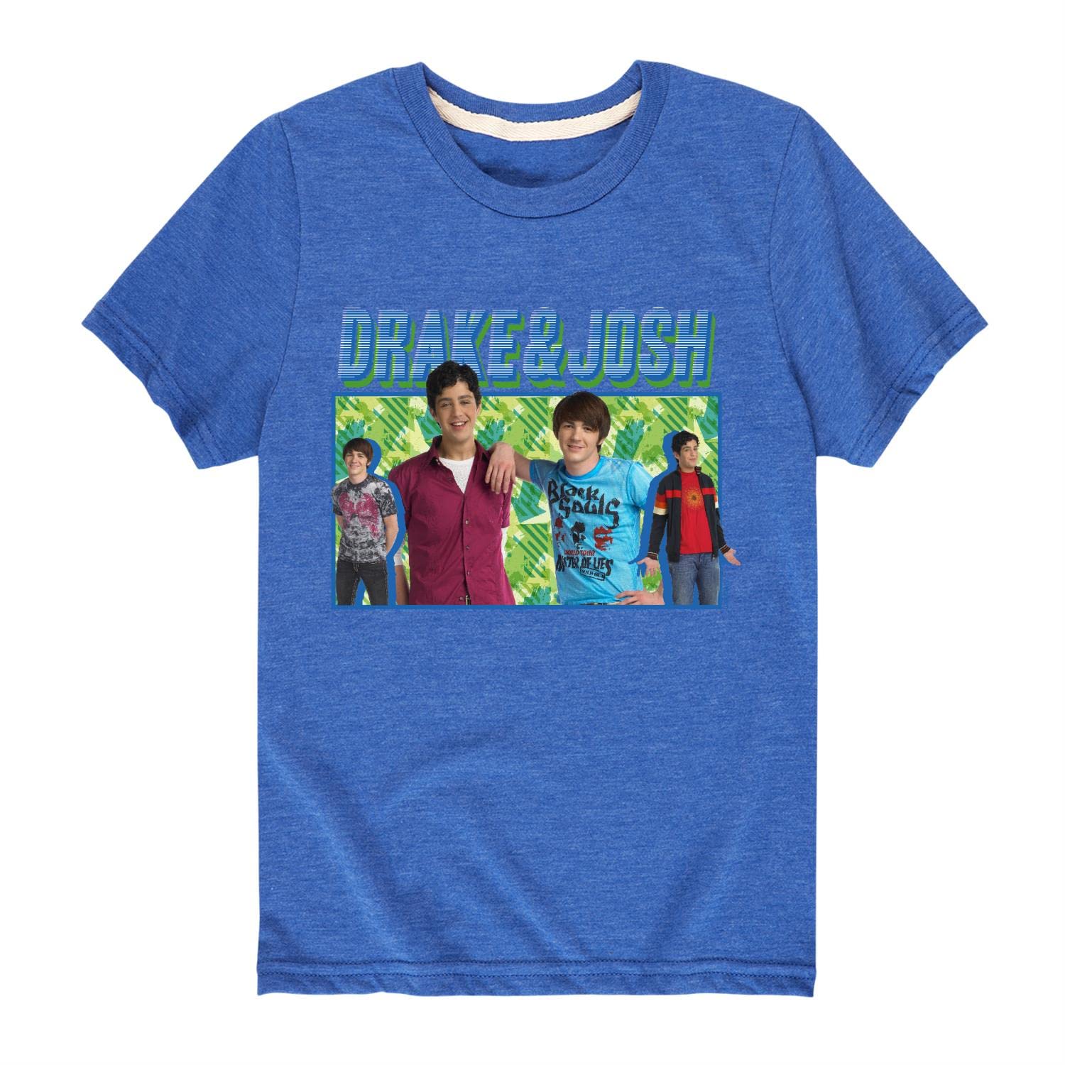 Drake and Josh Graphic T-Shirt for Toddler & Youth - Soft Short Sleeve Cotton Tee - Fun Cartoon Character Shirt for Kids, Boys & Girls - Perfect for School, Playdates & Family Outings