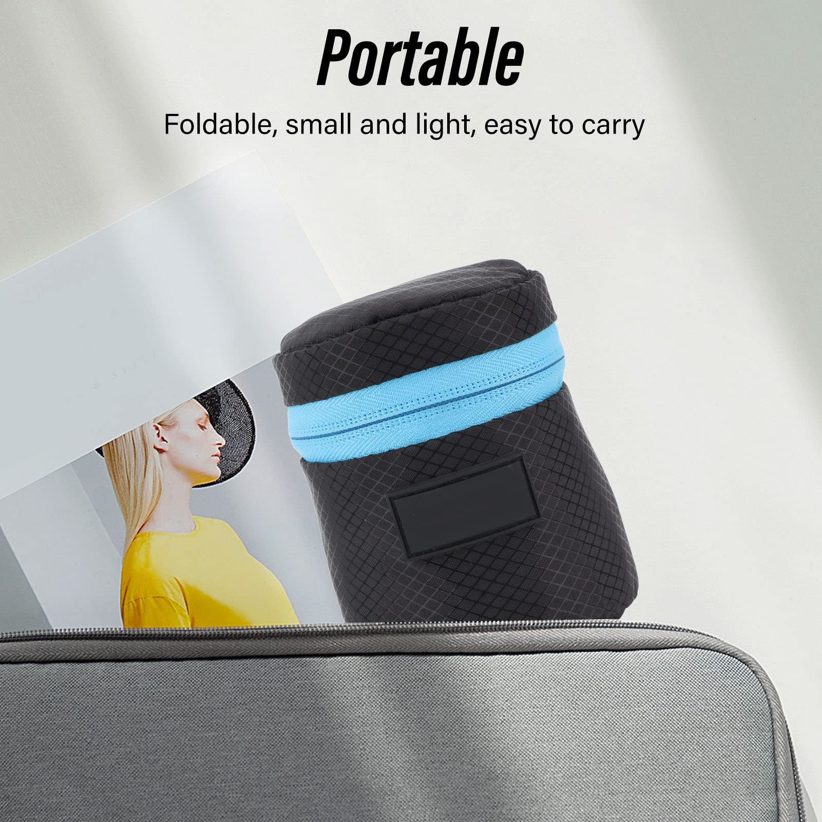 HEITIGN Waterproof Neoprene DSLR Camera Lens Pouch Case - Protective Storage for Nikon, Canon, Sony Lenses - Perfect for Travel, Hiking & Outdoor Photography