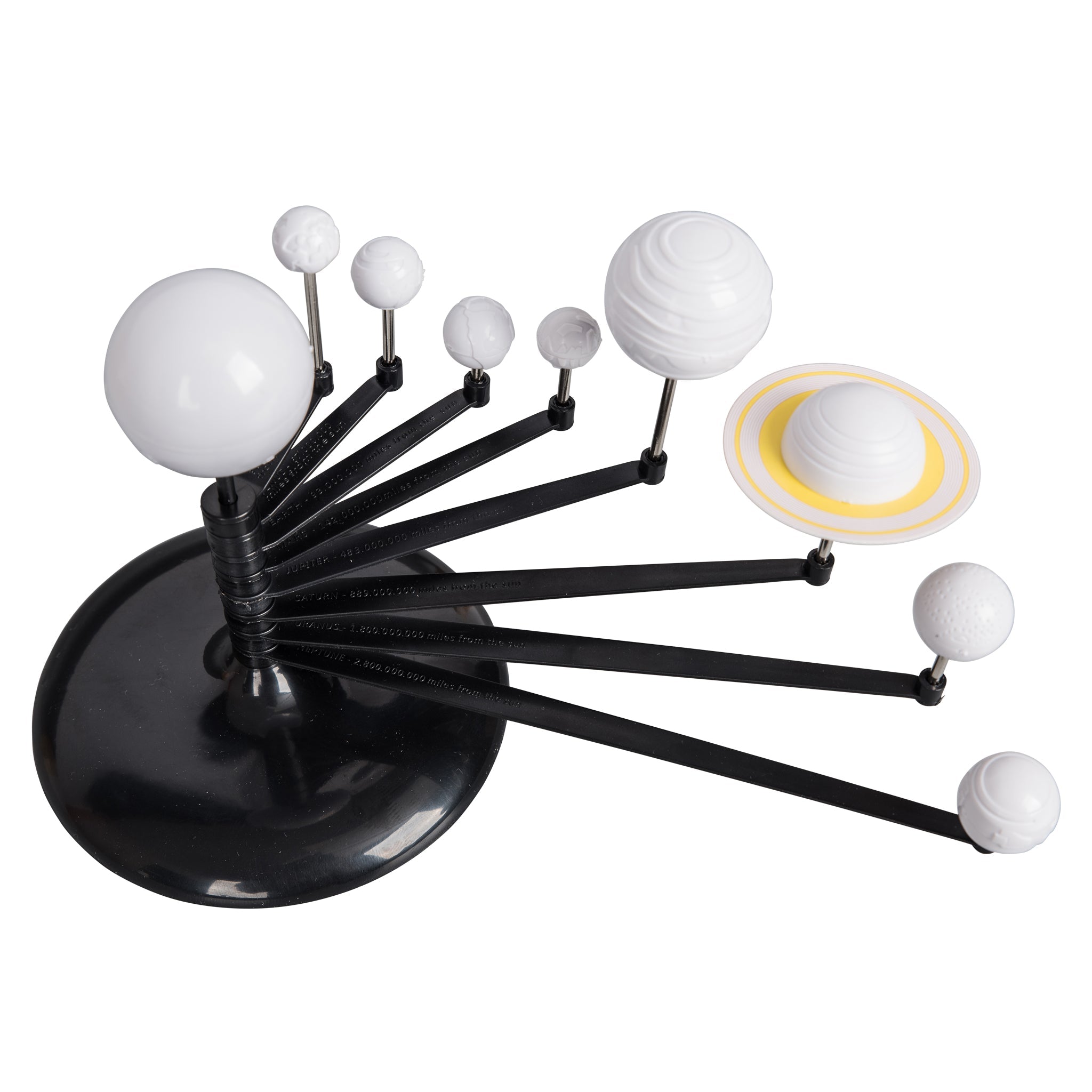 HEEBIE JEEBIES Creator Solar System Model Kit - Educational STEM Toy for Kids & Adults - Perfect for Science Classrooms, Home Learning & Astronomy Enthusiasts
