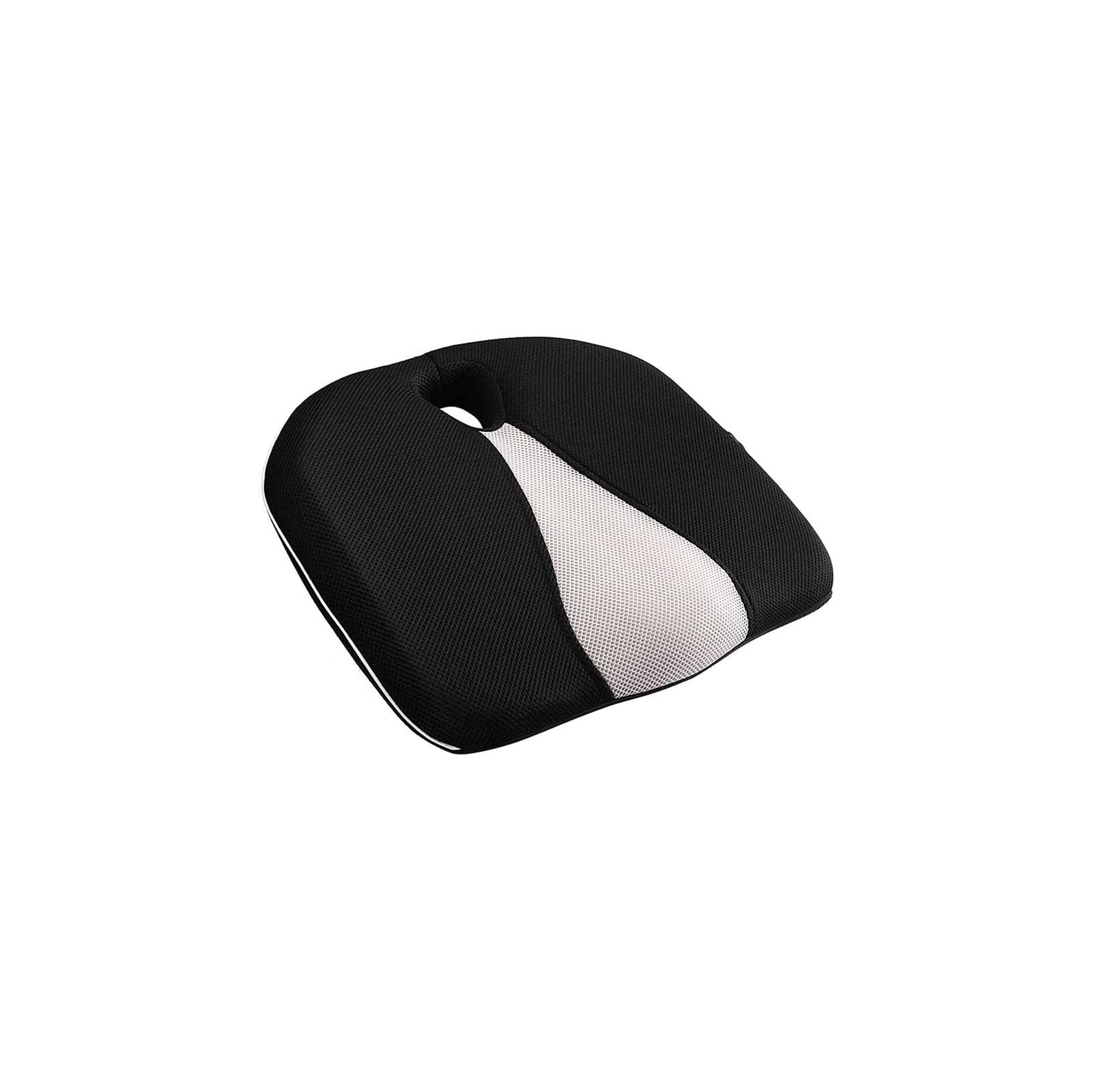 Memory Foam Coccyx Seat Cushion for Office Chairs - Orthopedic Tailbone Pillow with Contoured Design for Sciatica & Lower Back Pain Relief - Posture Corrector for Desk, Computer, Car & Wheelchair - Perfect for Long Sitting Hours at Work or Home