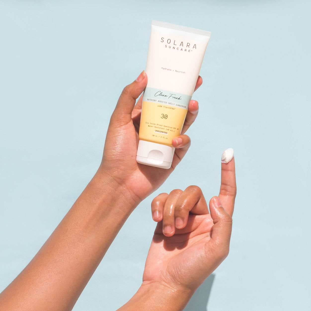 Clean Freak Scented SPF 30 Sunscreen Lotion - Broad Spectrum UVA/UVB Protection, Lightweight & Non-Greasy - Perfect for Beach, Pool & Outdoor Activities