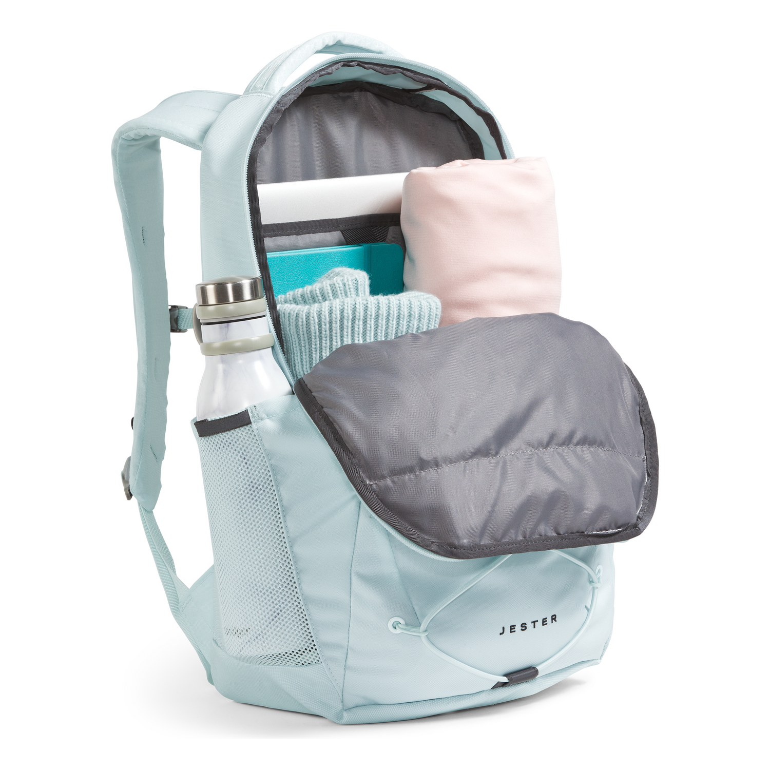 The North Face Women's Jester Backpack - Lightweight Laptop Daypack for Hiking, Travel & School - Durable Water-Resistant College Bookbag with Padded Shoulder Straps