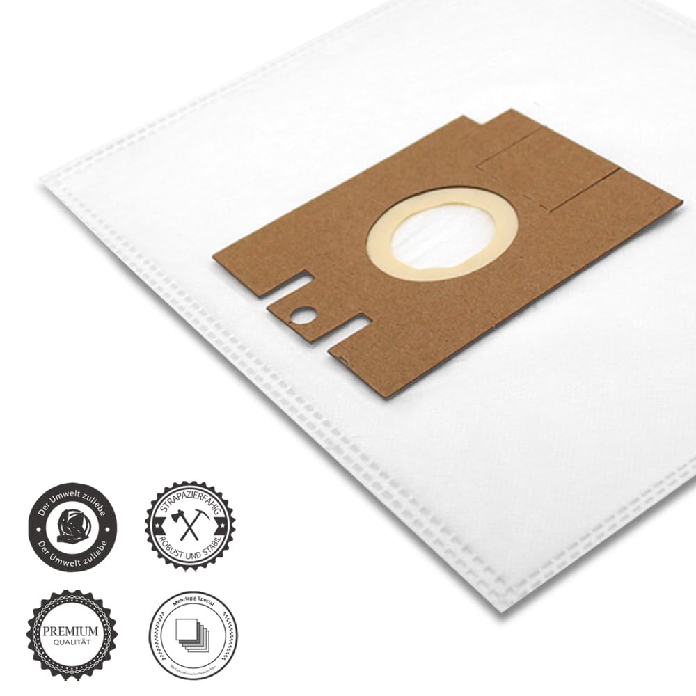 40 Pack Vacuum Cleaner Bags - Compatible with Progress PC 3316 Vacuum Cleaner - Perfect for Home, Office & Car Cleaning