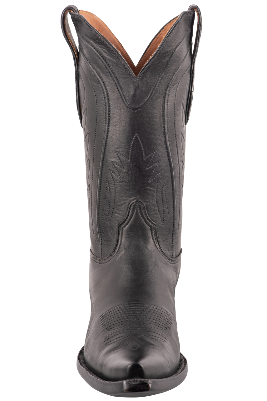 Exclusive Black Jack Ranch Hand Cowboy Boots - Premium Leather Western Boots for Men | Perfect for Rodeo, Country Dancing & Outdoor Adventures
