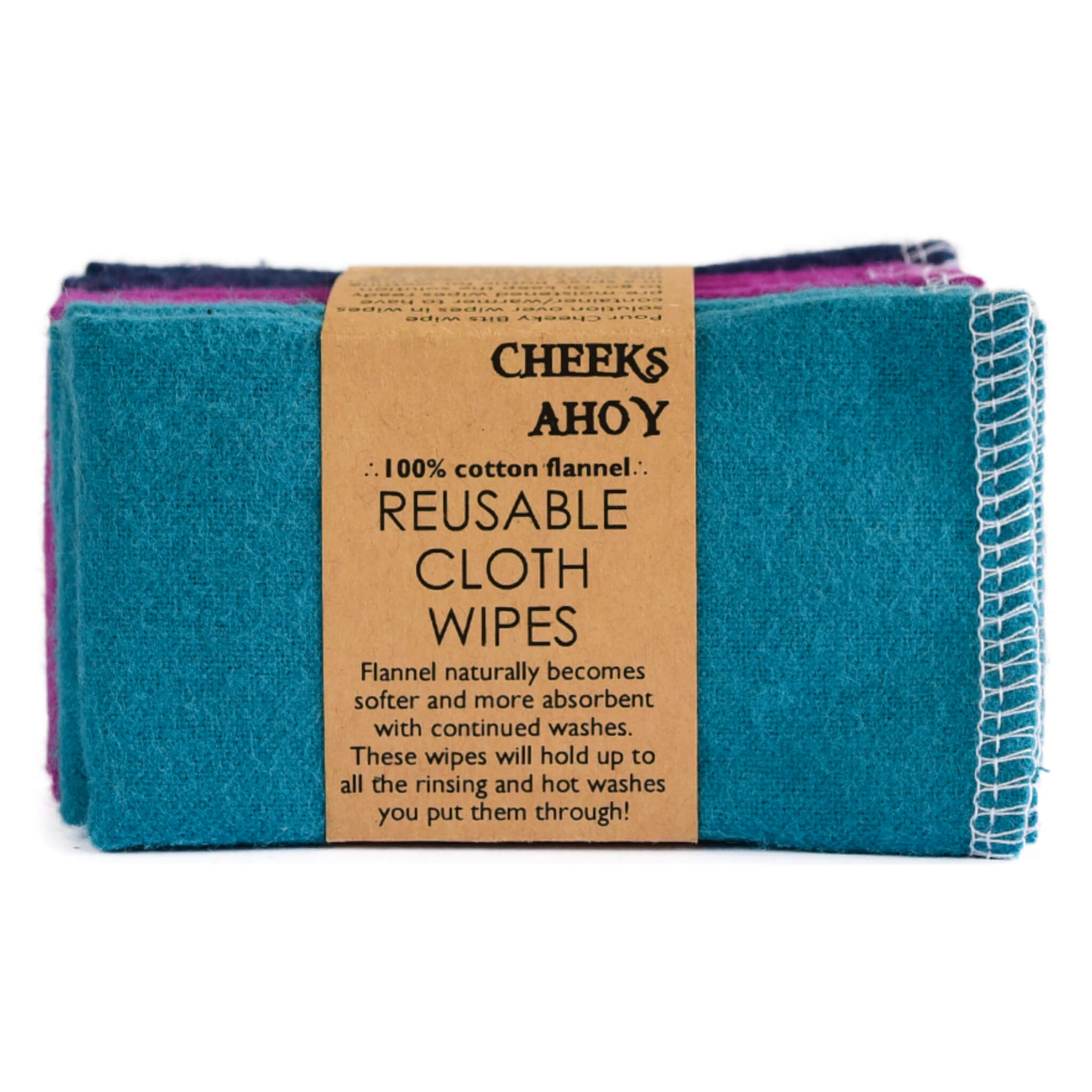 Eco-Friendly Reusable Cloth Wipes - Soft Washable & Sustainable Cleaning Cloths for Baby, Face, Makeup Removal & Household Cleaning (Pack of 10) | Perfect for Diaper Changes, Skincare Routine & Green Living