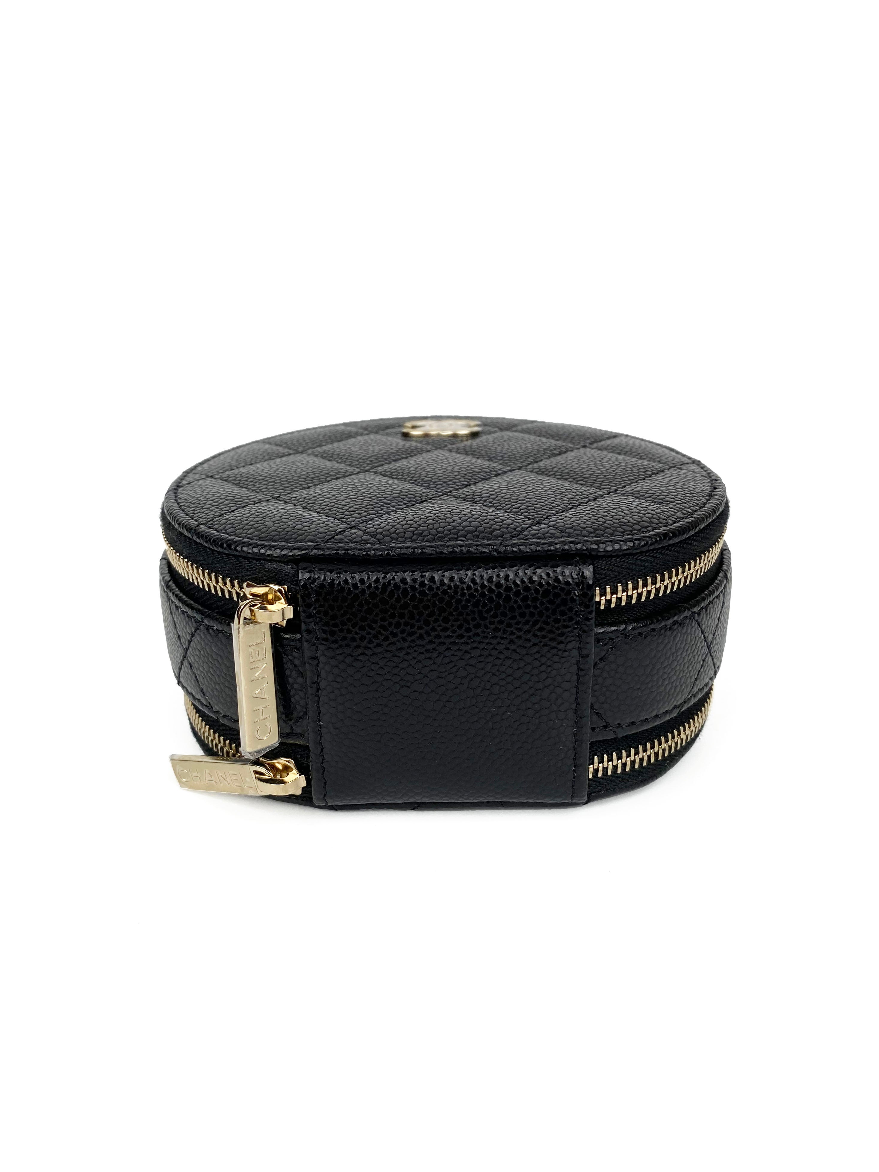 Chanel Black 22C Top Handle Vanity Bag - Luxury Small Crossbody Purse for Women | Perfect for Evening Parties, Date Nights & Special Occasions