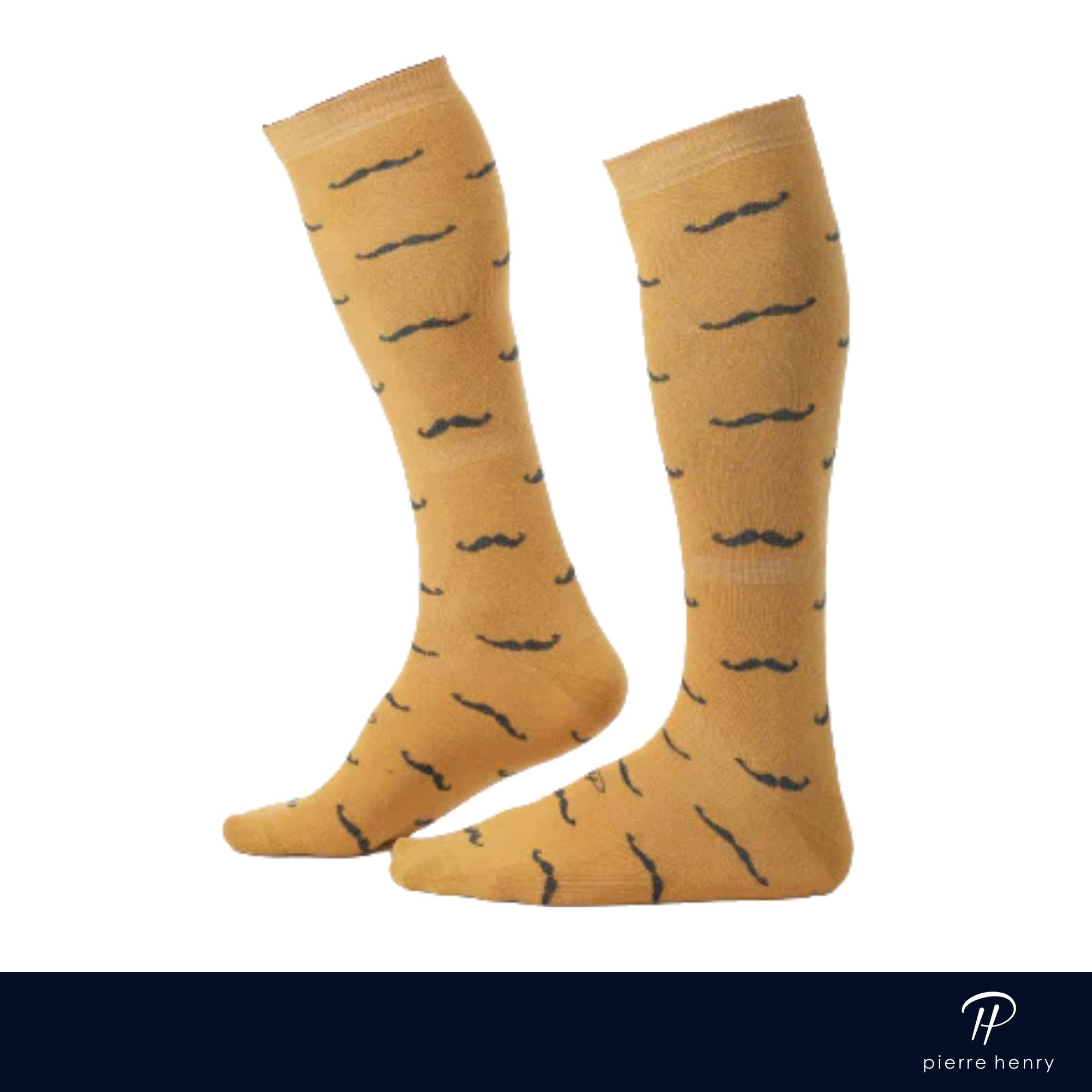 Premium Men's Over the Calf Dress Socks (3-Pack) | Soft Cotton Long Socks for Business & Formal Wear | Stay-Up Comfort for 12+ Hours | Ideal for Office, Weddings & Special Occasions