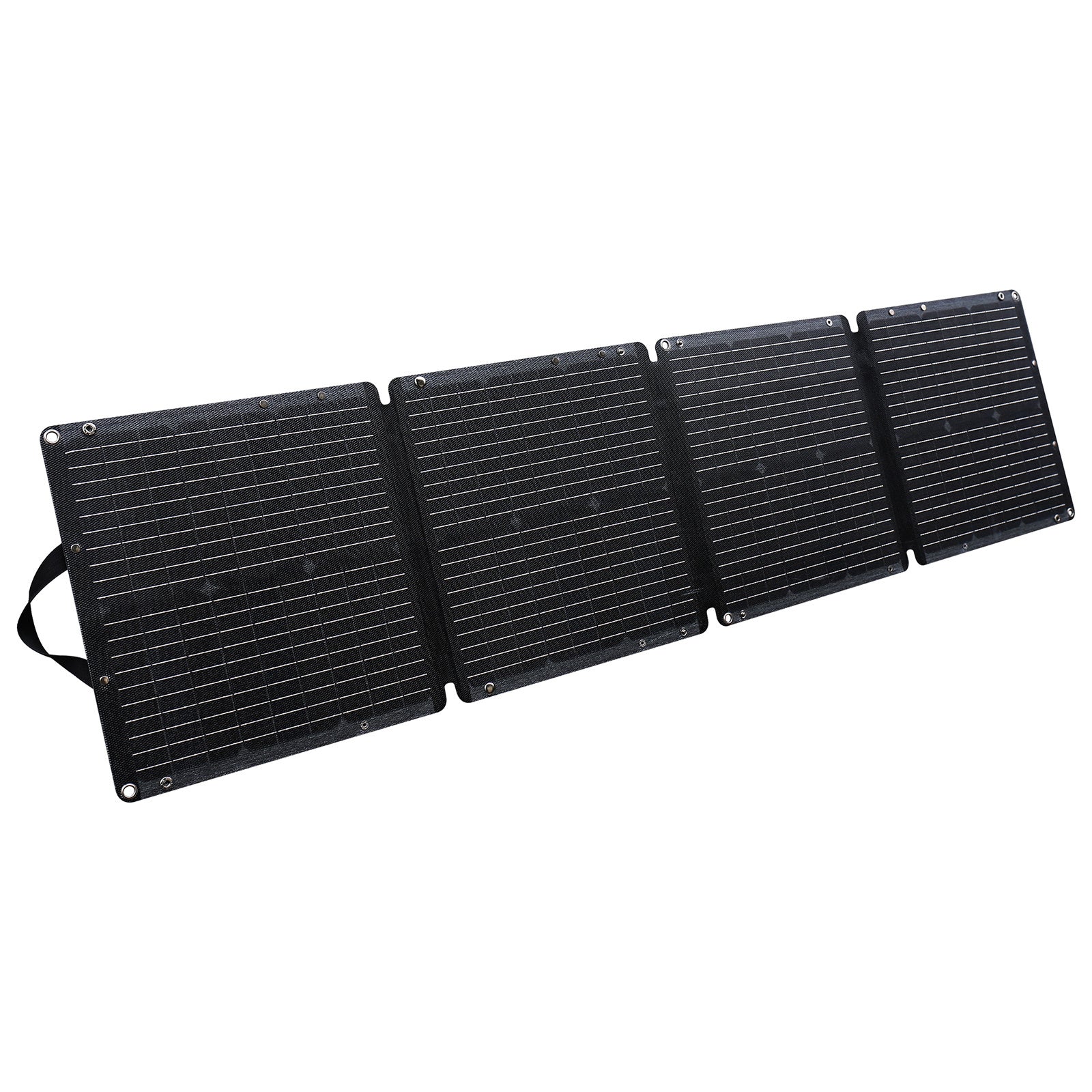 100W Portable Solar Panel Charger - Foldable & Lightweight for Outdoor Camping, Hiking, RV Trips | JumpsPower Solar Generator for Phones, Laptops, Emergency Power Supply