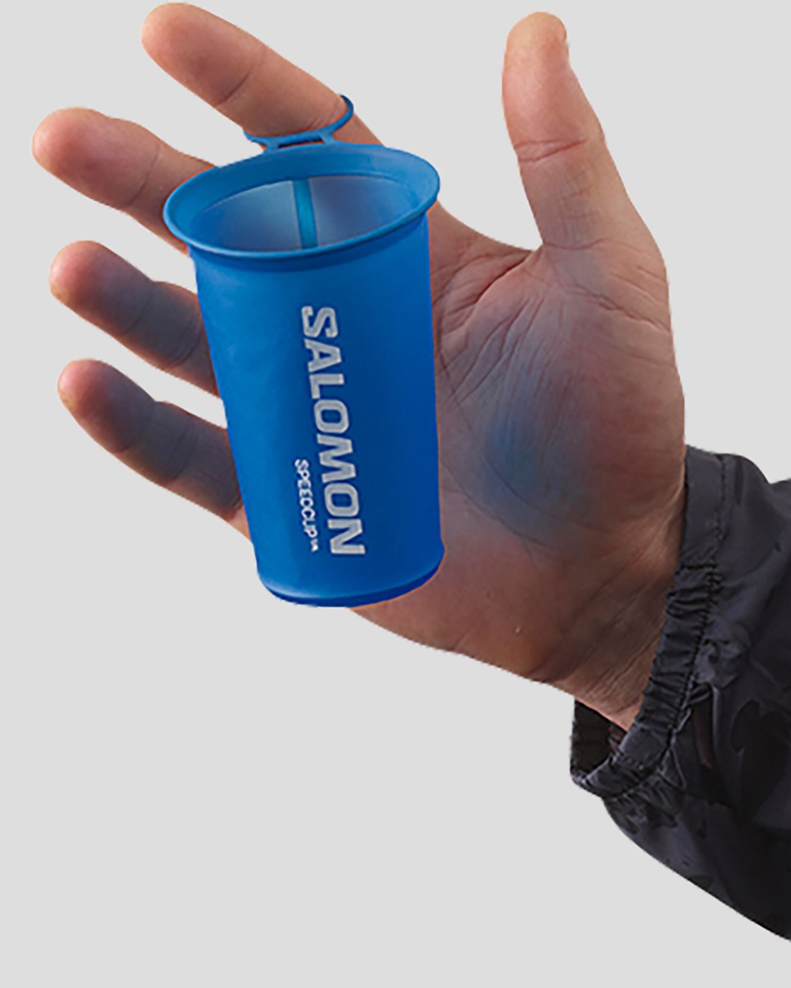 Salomon Soft Cup Speed 150ml Clear Blue - Lightweight Water Bottle for Hiking, Running & Outdoor Adventures