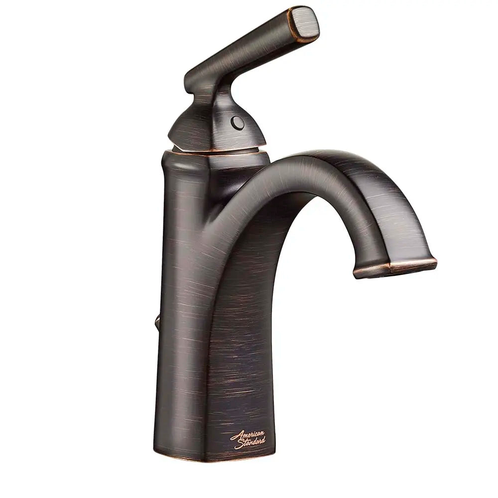 Edgemere® Single Hole Bathroom Faucet with Lever Handle - 1.2 GPM/4.5 LPM Low Flow Water-Saving Design - Perfect for Small Bathrooms, Powder Rooms & Vanities