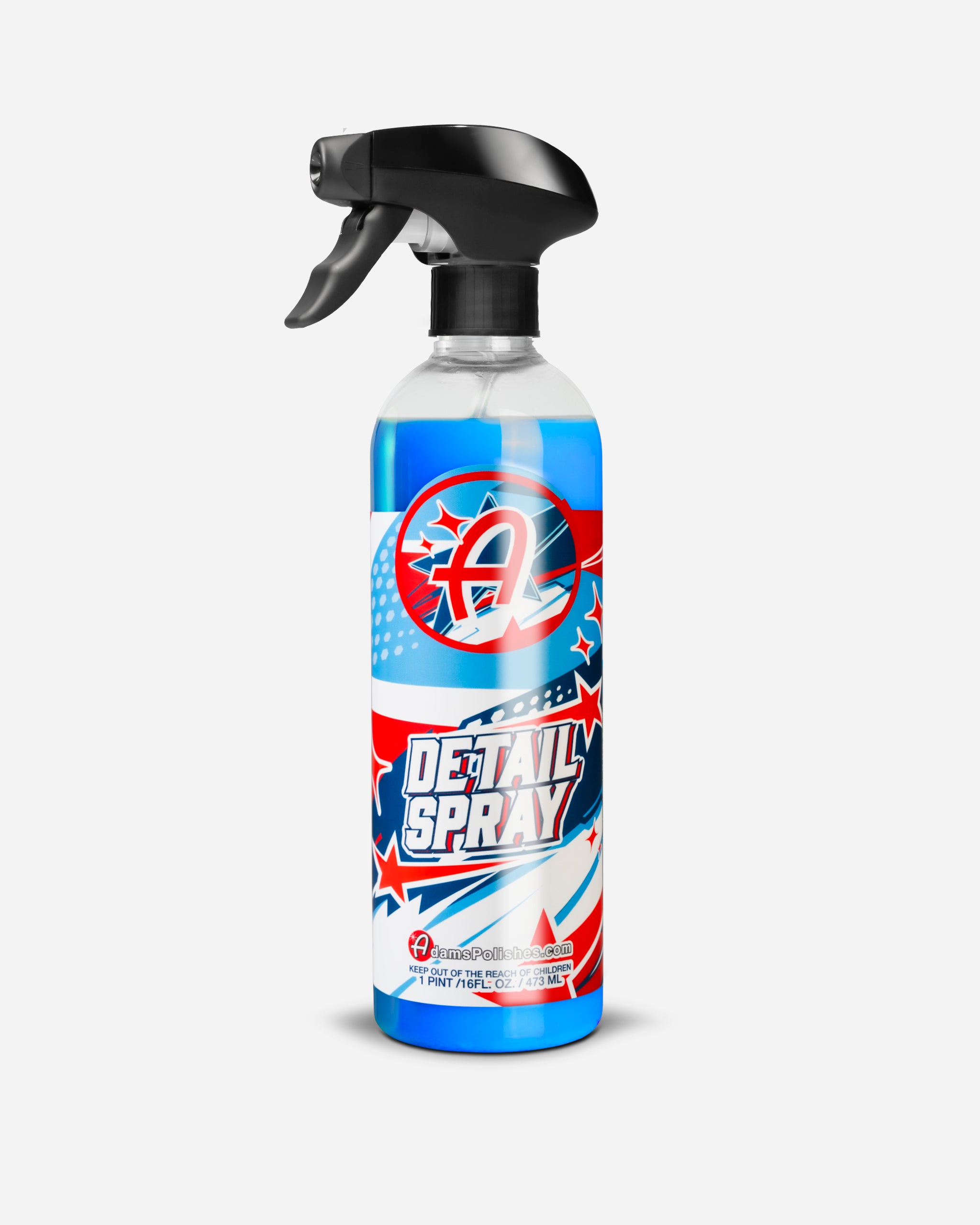 Adam's 4th Of July Car Detailing Spray 2025 - Premium Auto Shine & Protection for Cars, Trucks & Motorcycles - Perfect for Summer Road Trips & Holiday Car Shows