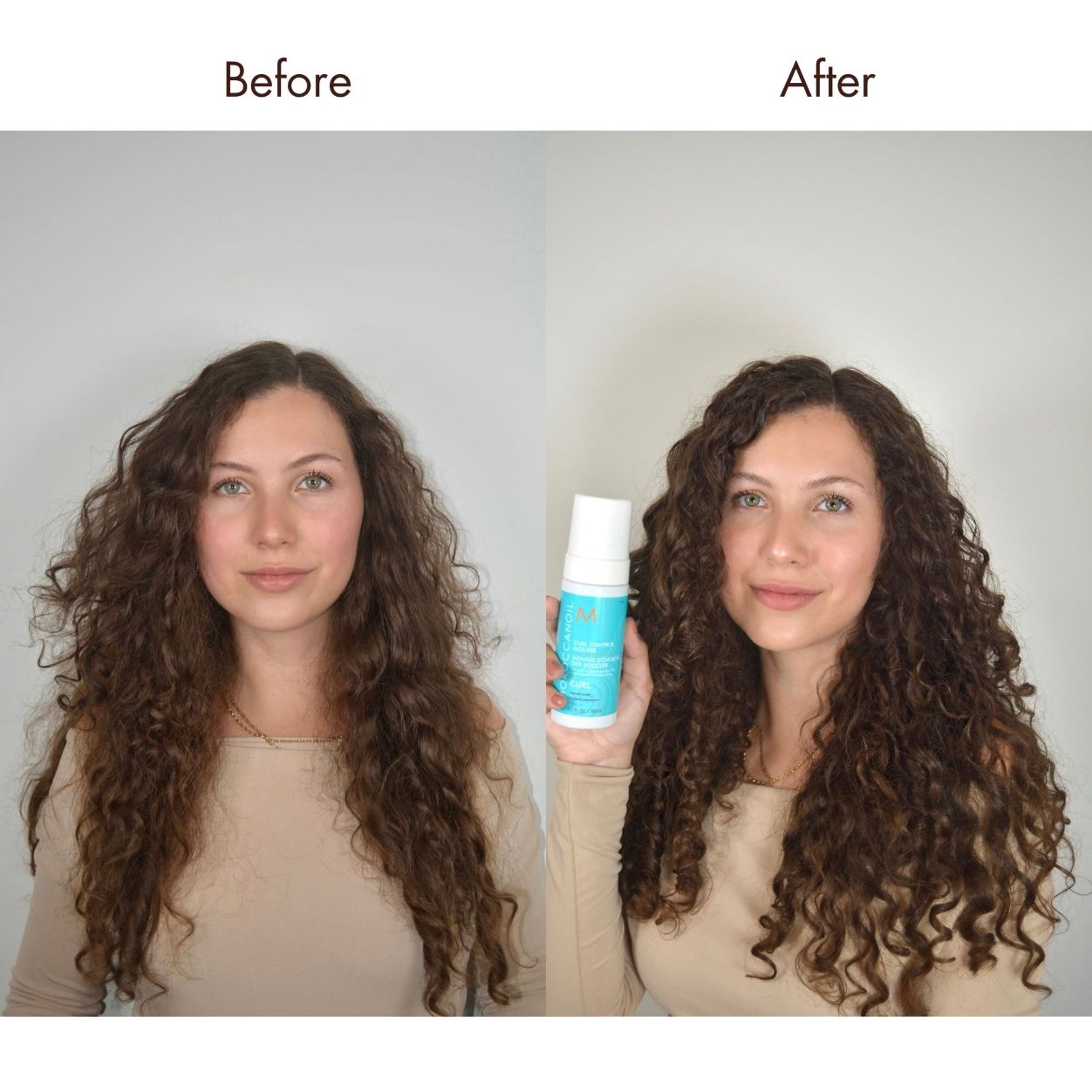 Best Curl Defining Mousse for Natural Hair - Hydrating & Frizz Control Styling Foam for Curly & Wavy Hair - Perfect for Daily Styling & Salon-Quality Results at Home