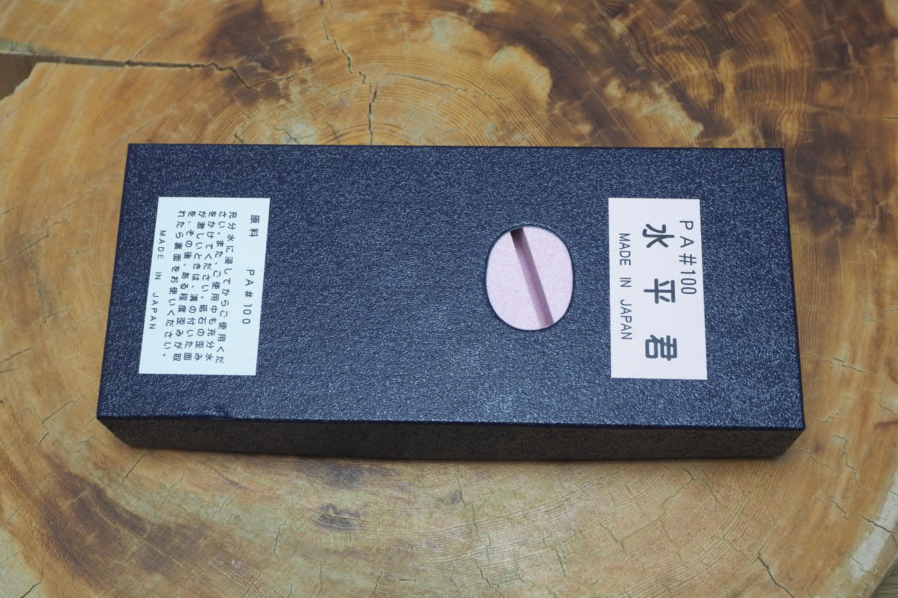 Premium #100 Grit Surface Repair Grindstone (Tsuranaoshi Suiheikun) - Perfect for Sharpening Knives, Tools & Woodworking Projects