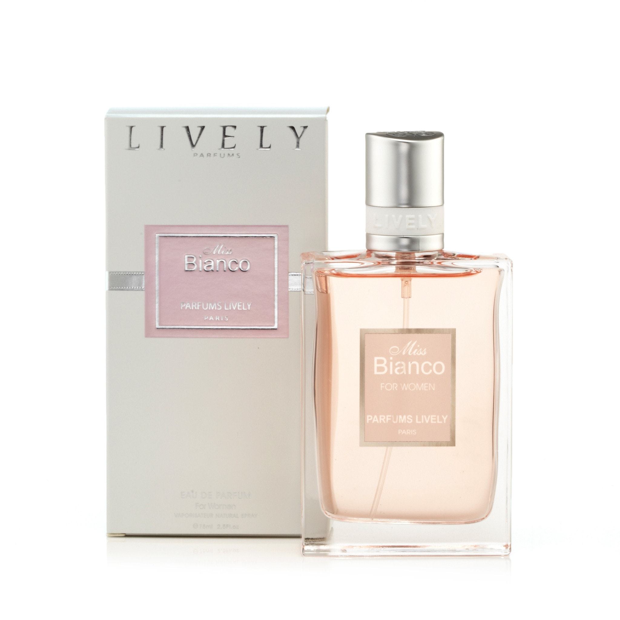 Lively Miss Bianco Perfume for Women - Floral & Fruity Fragrance - Long Lasting Eau de Parfum - Perfect for Date Night, Office & Special Occasions