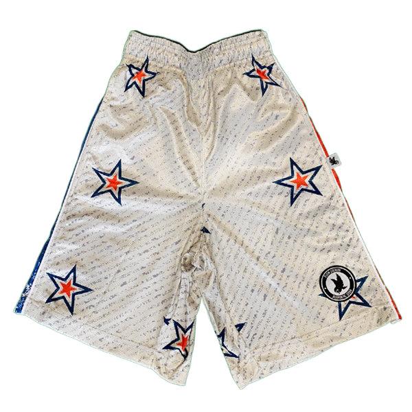 Retro Star Print Boys' Shorts - Trendy Vintage Style Casual Shorts for Kids | Perfect for Summer, Playtime & Outdoor Activities