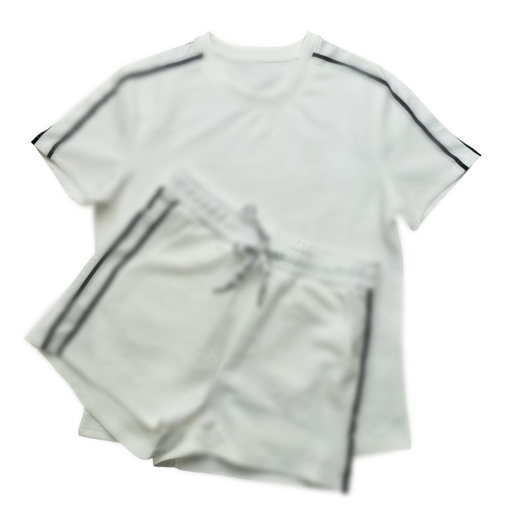 Breathable Short Sleeve Sports Shorts Set - Lightweight Workout Outfit for Running, Gym & Yoga | Men's/Women's Athletic Wear