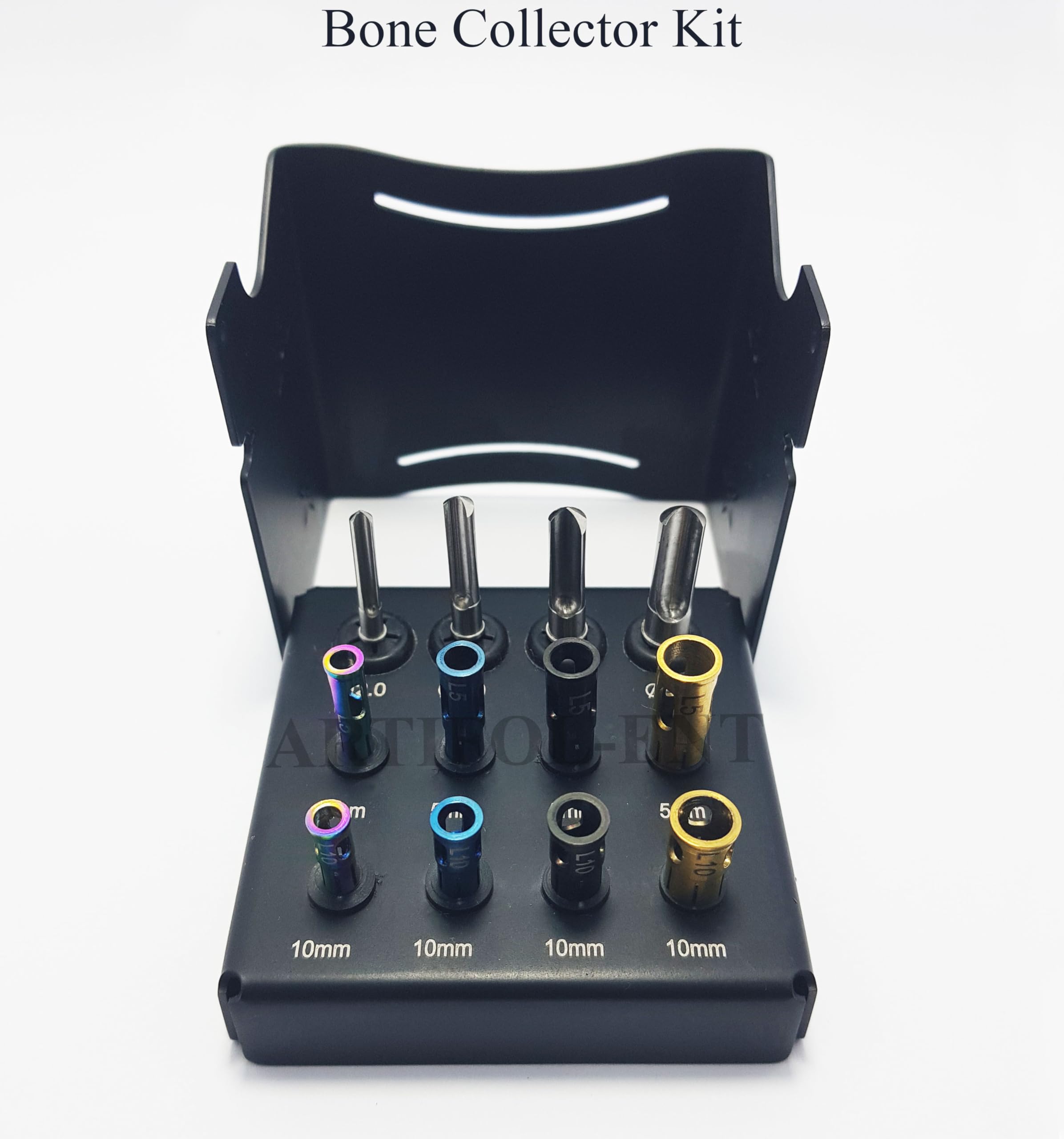 12 Pcs Bone Collector Kit - Chip Maker Drills & Stopper Set for DIY Jewelry Making, Crafting, and Woodworking Projects (Perfect for Artists, Hobbyists, and Jewelry Designers)