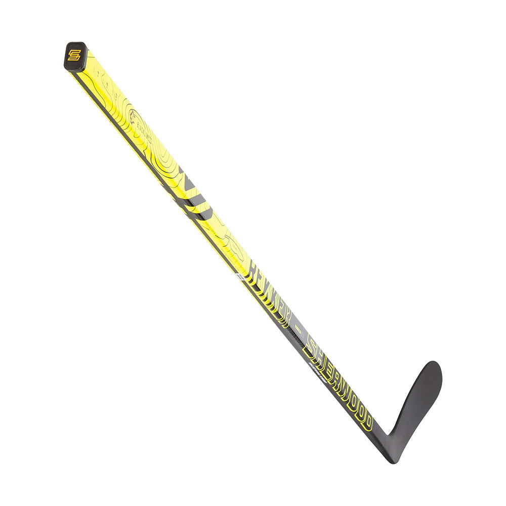Sherwood REKKER Legend 4 Intermediate Ice Hockey Stick - Lightweight Carbon Fiber Hockey Stick for Youth & Adult Players - Perfect for Ice Rink Games, Practice & Competitive Play