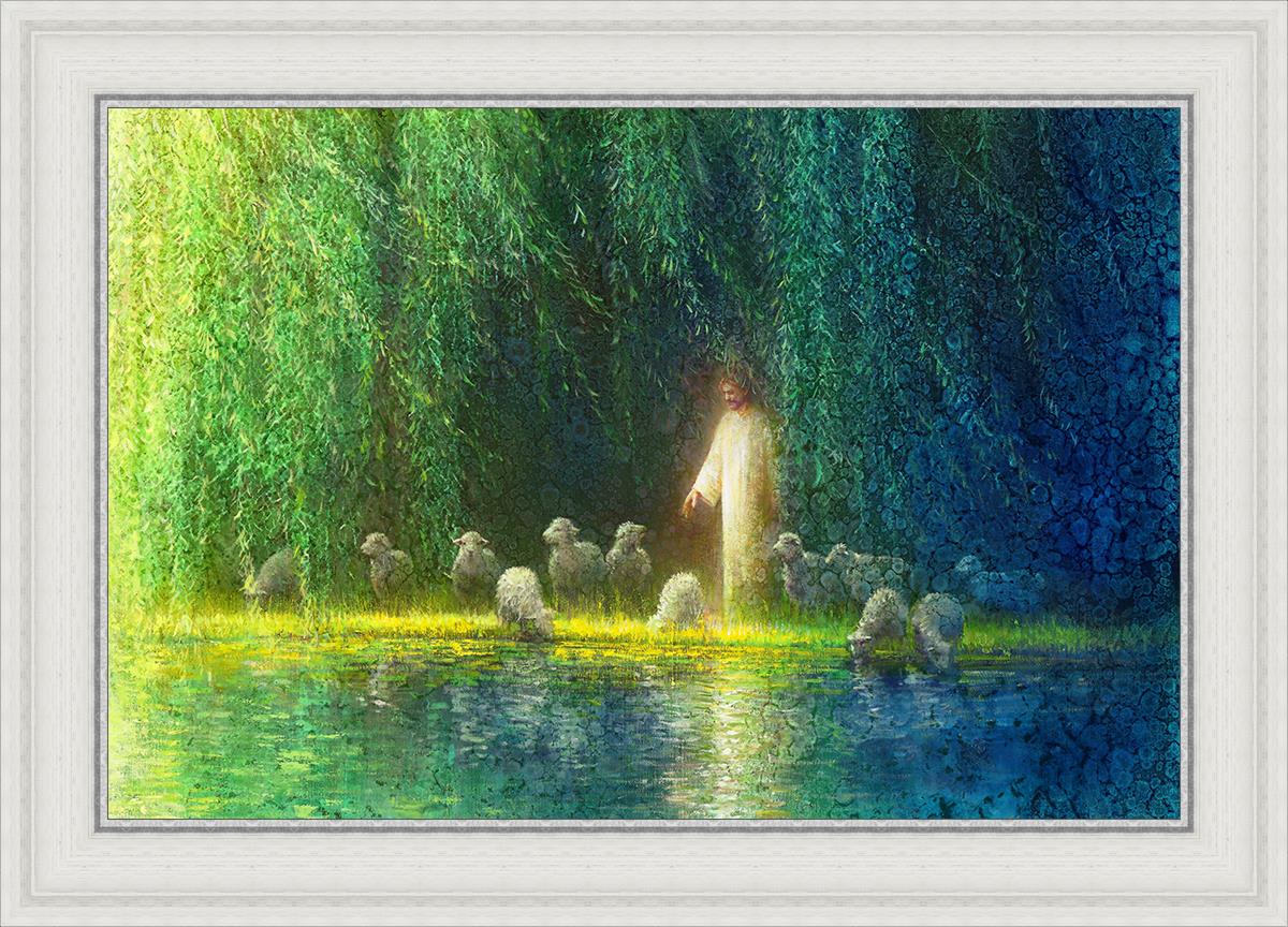 Among the Willows - Handmade Boho Wall Art Decor for Living Room, Bedroom & Nursery | Nature-Inspired Home Decor for Boho Chic & Farmhouse Style