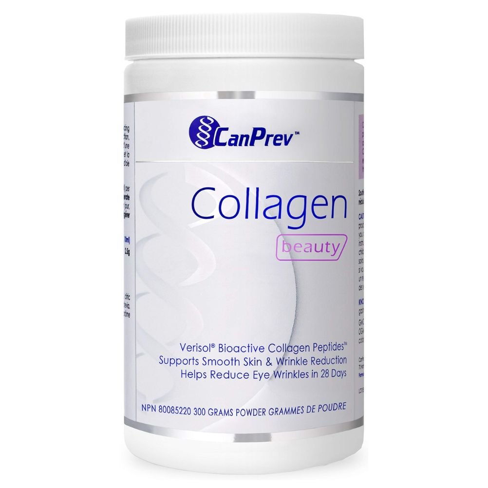Canprev Collagen Beauty Powder 300g - Hydrolyzed Collagen Peptides for Skin, Hair & Nail Health - Supports Glowing Skin & Anti-Aging - Perfect for Smoothies & Daily Wellness Routine