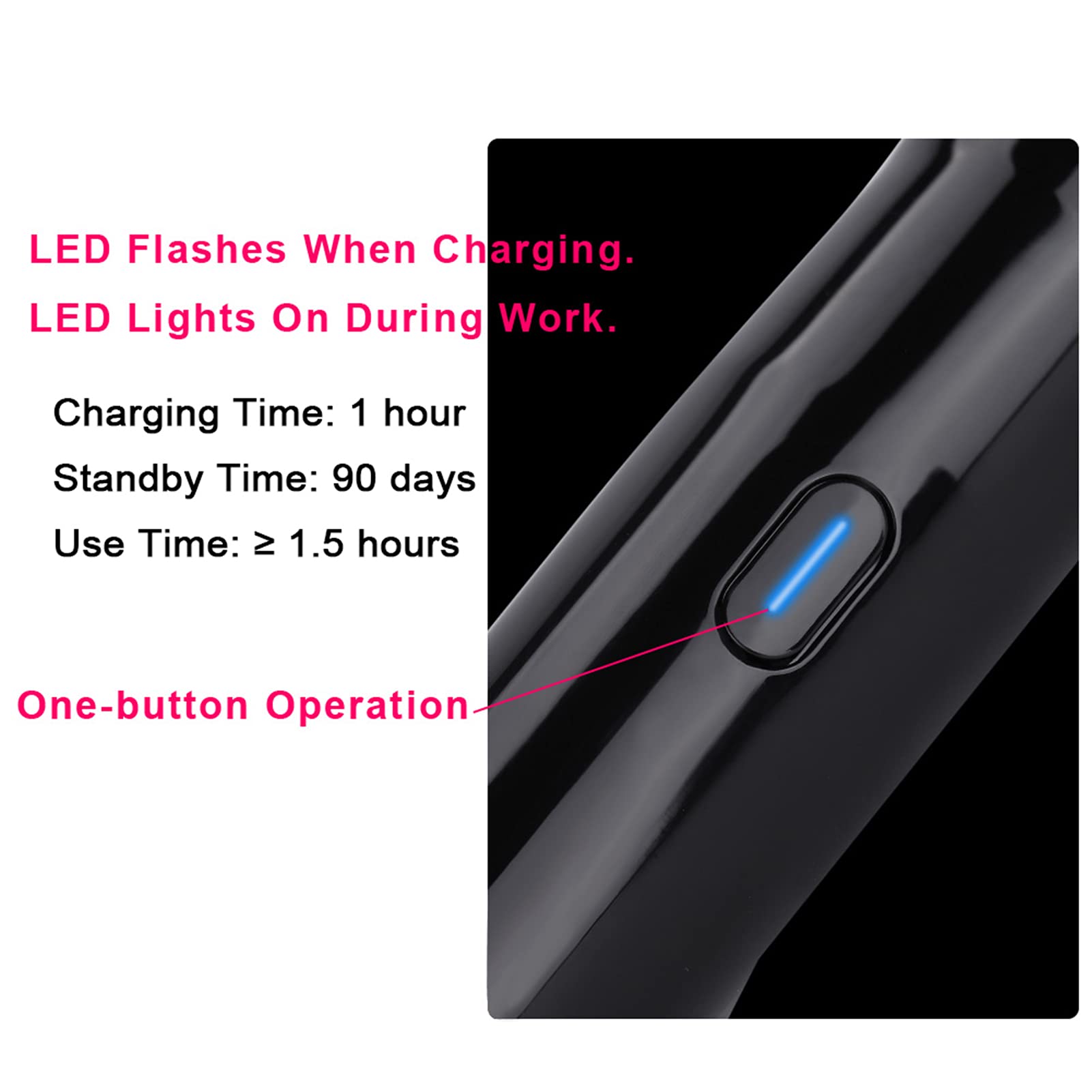 Electric Makeup Brush - Automatic Rotating Foundation & Blusher Brush with 2 Replaceable Heads, Rechargeable Vibrating Makeup Applicator for Flawless Blending | Perfect for Daily Makeup & Professional Use
