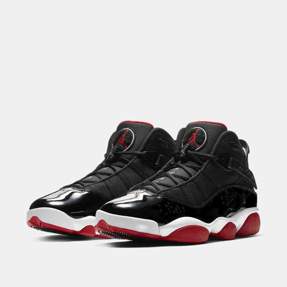 Jordan 6 Rings Basketball Shoes for Men - Retro Style High-Top Sneakers with Air Cushioning - Perfect for Basketball, Streetwear & Casual Fashion