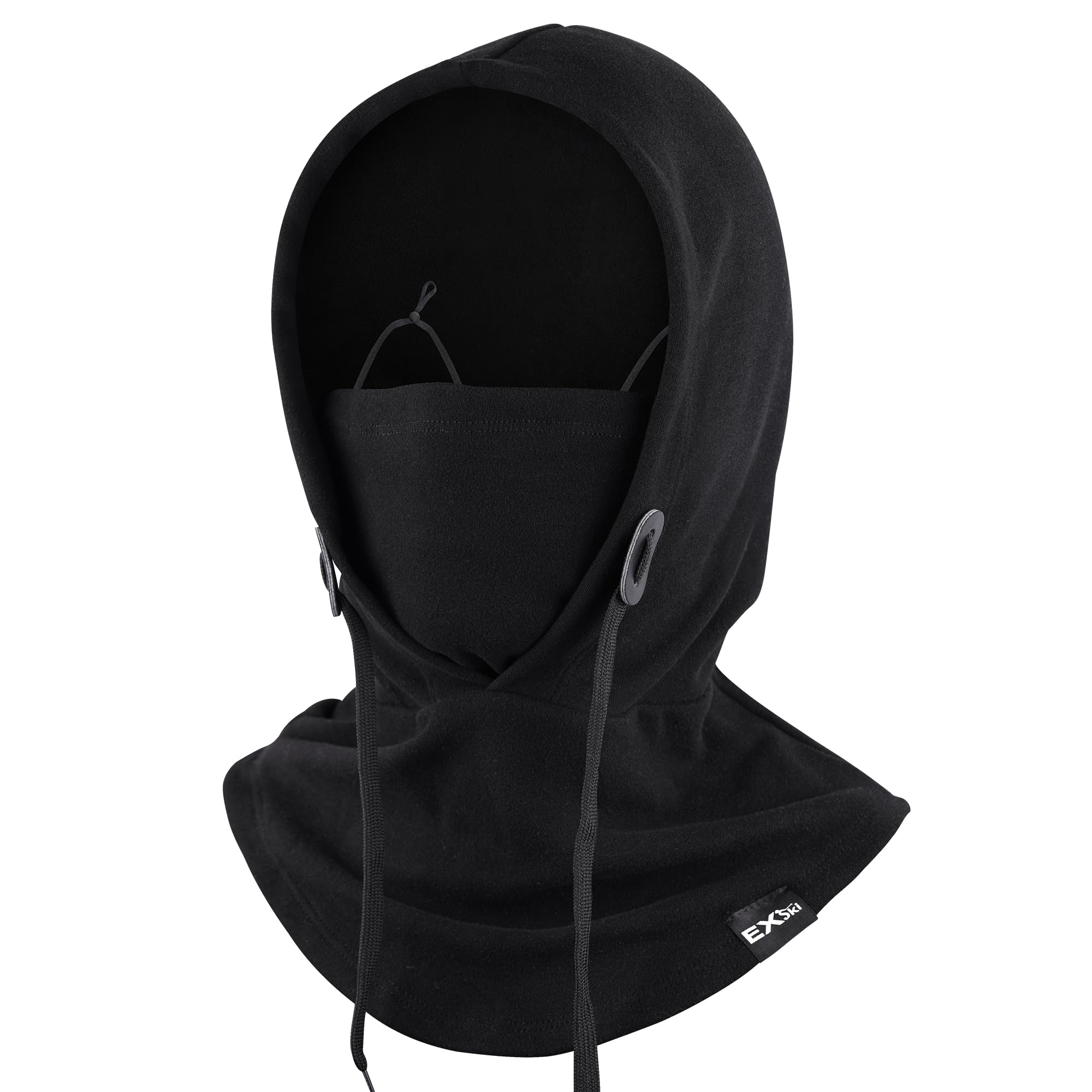Balaclava Face Mask for Men & Women - 4-in-1 Warm Winter Ski Mask & Neck Warmer - Cold Weather Protection for Skiing, Cycling, Motorcycling & Outdoor Activities