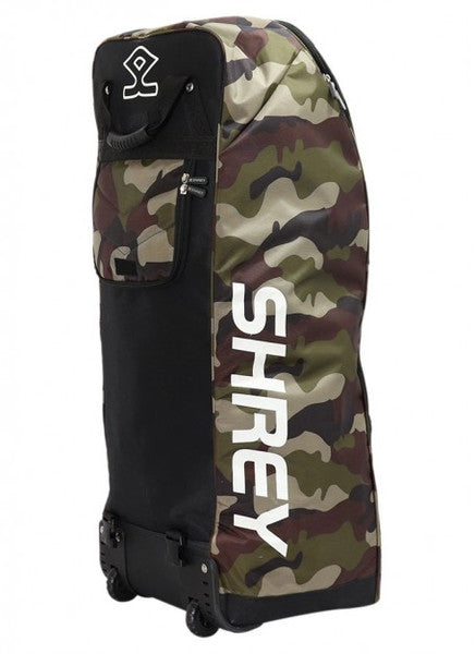 Shrey Match Duffle Wheelie Cricket Kit Bag - Large Cricket Equipment Bag with Wheels for Easy Transport - Perfect for Cricket Matches, Training, and Travel